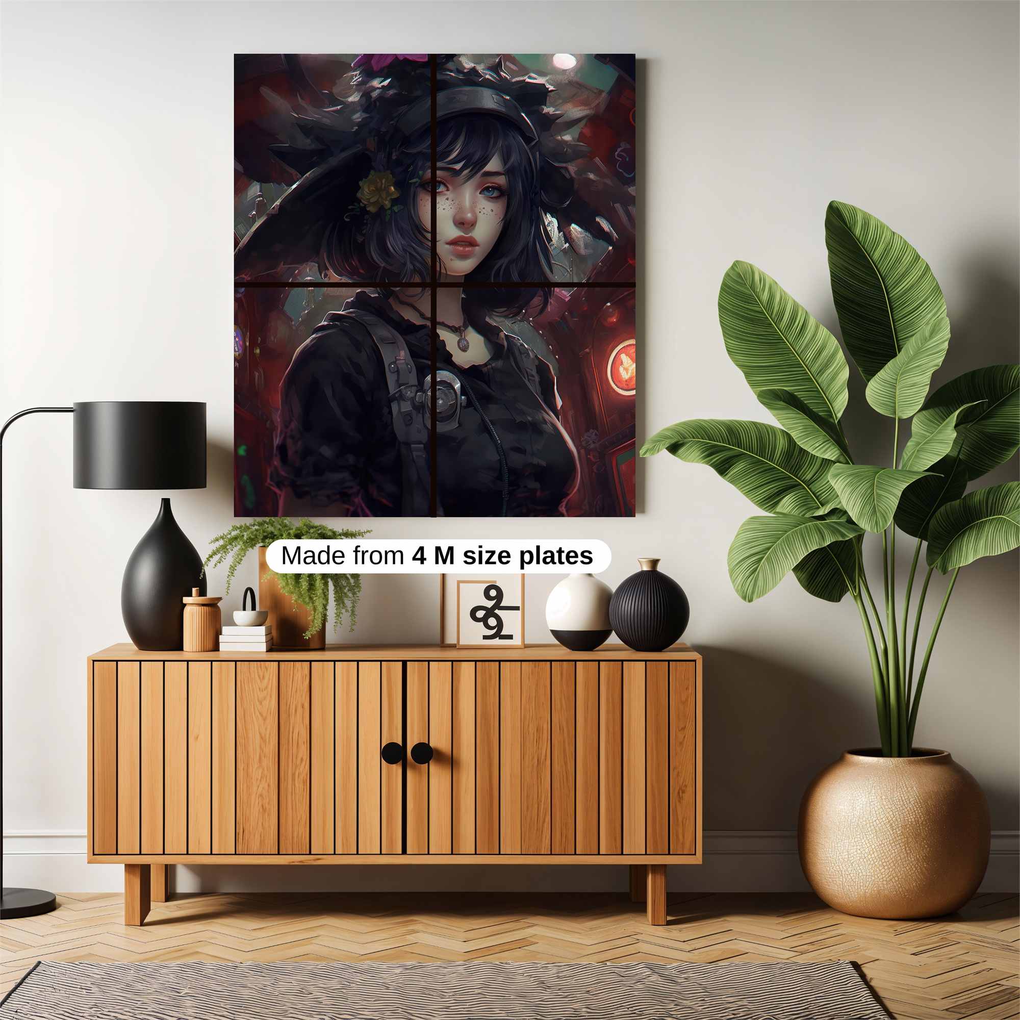 Witch Whimsy Safe Wall Magnetic / M