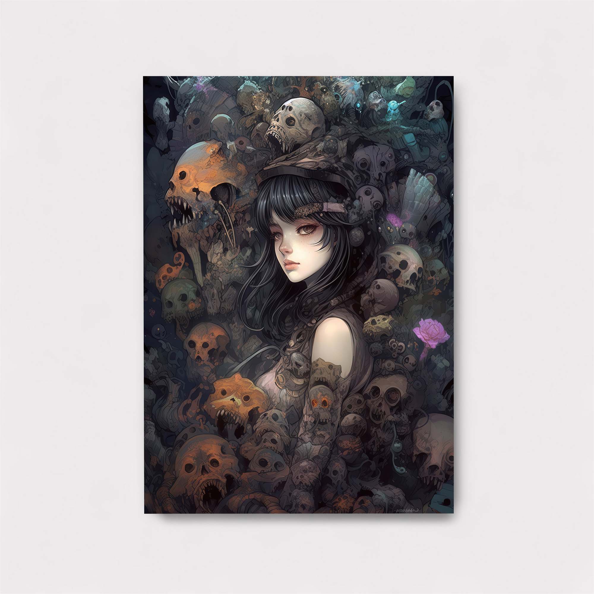 Skullbound Elegance Safe Wall Magnetic / M