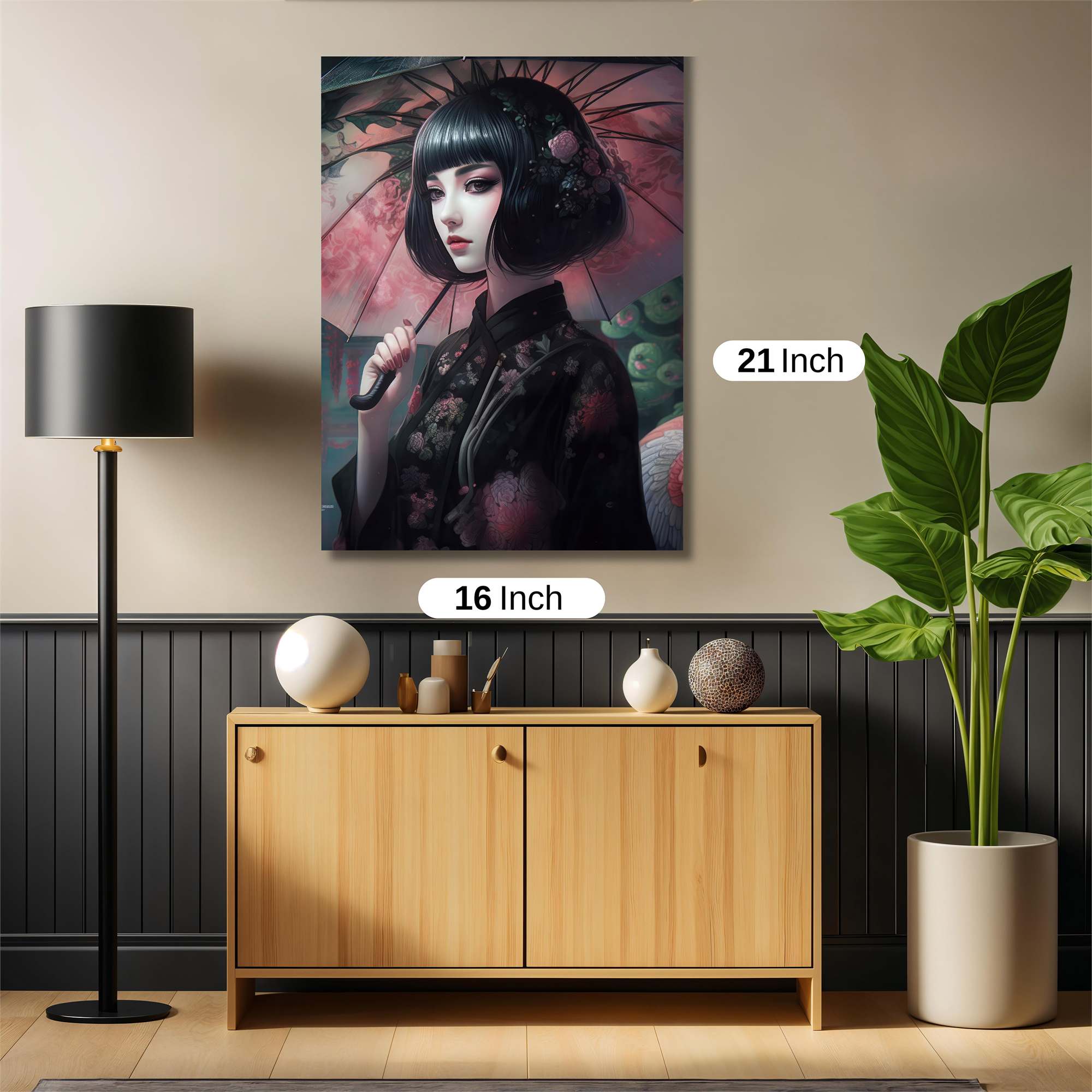 Geisha Dream Safe Wall Magnetic / M