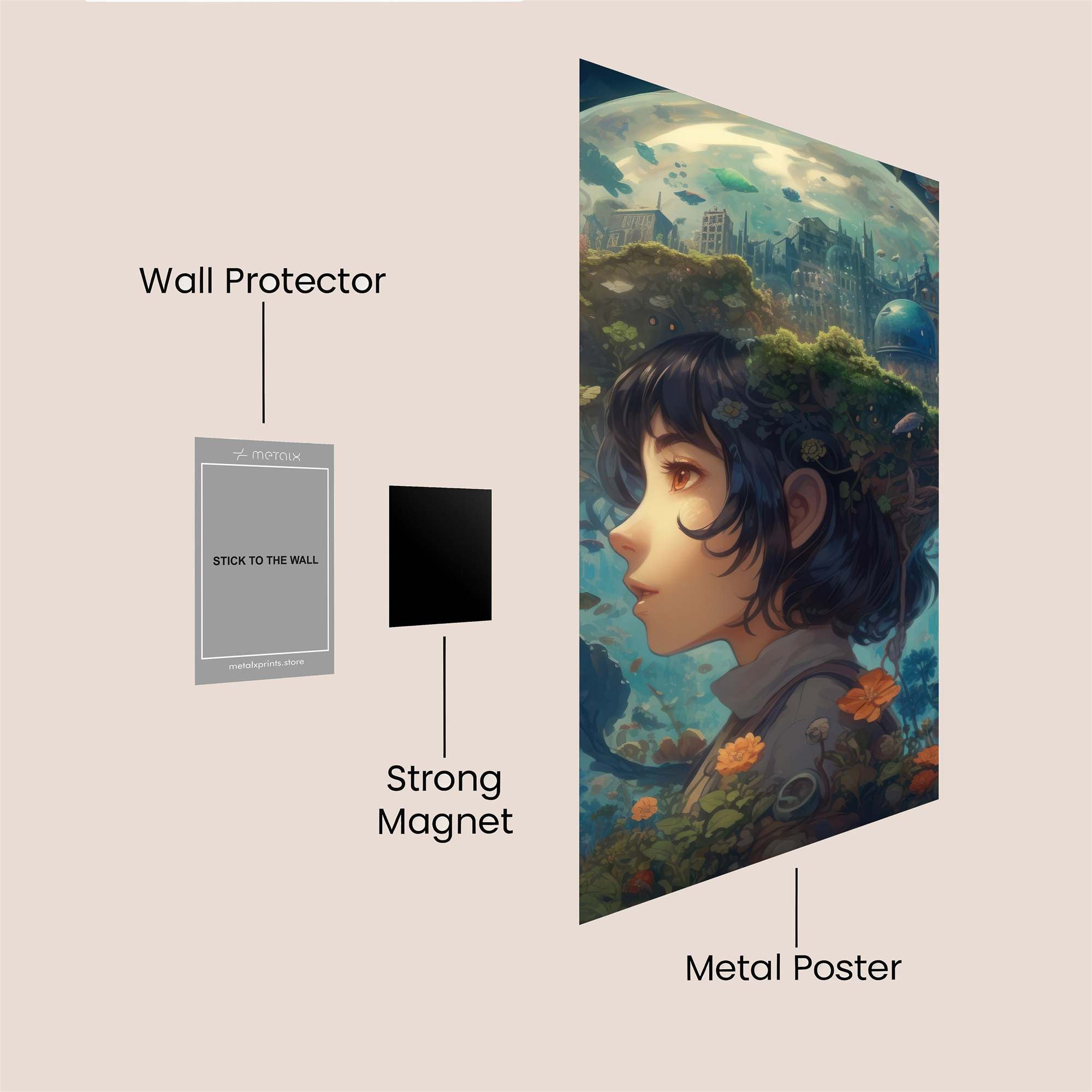 Eco Dream Safe Wall Magnetic / M