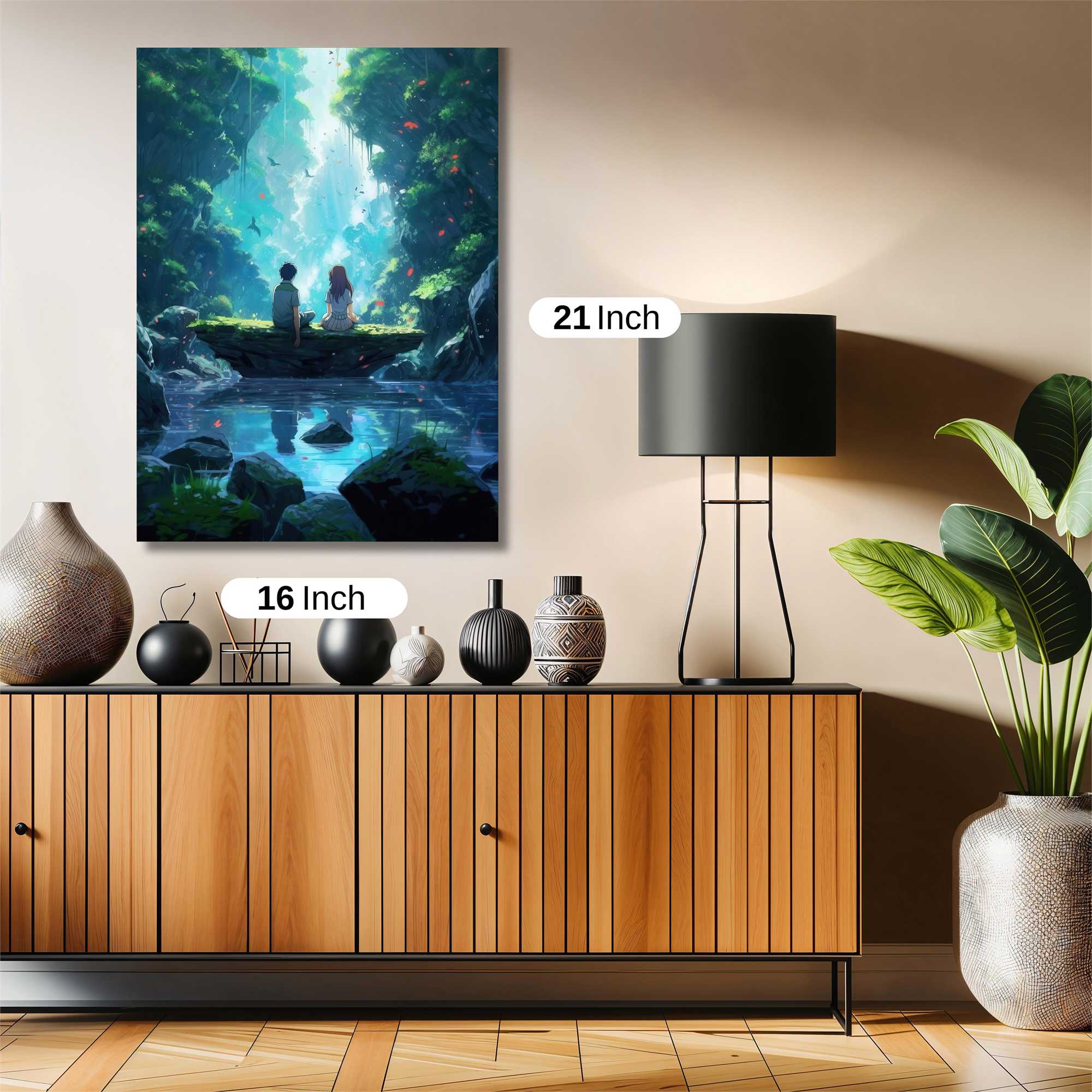 Lovers Serene Safe Wall Magnetic / M