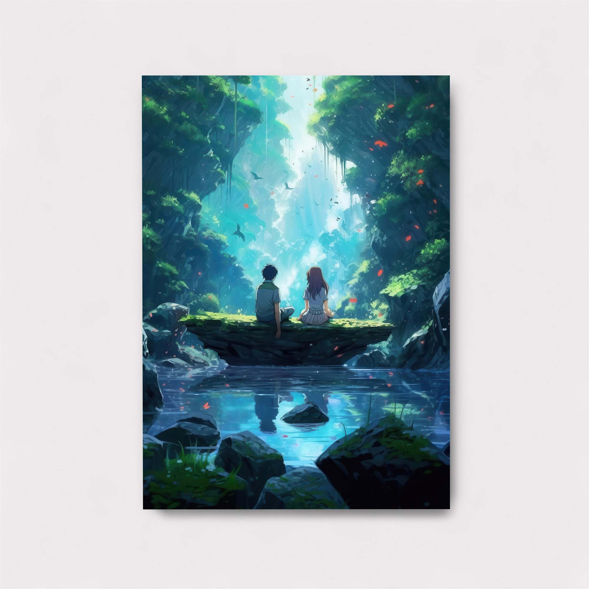 Lovers Serene Safe Wall Magnetic / M