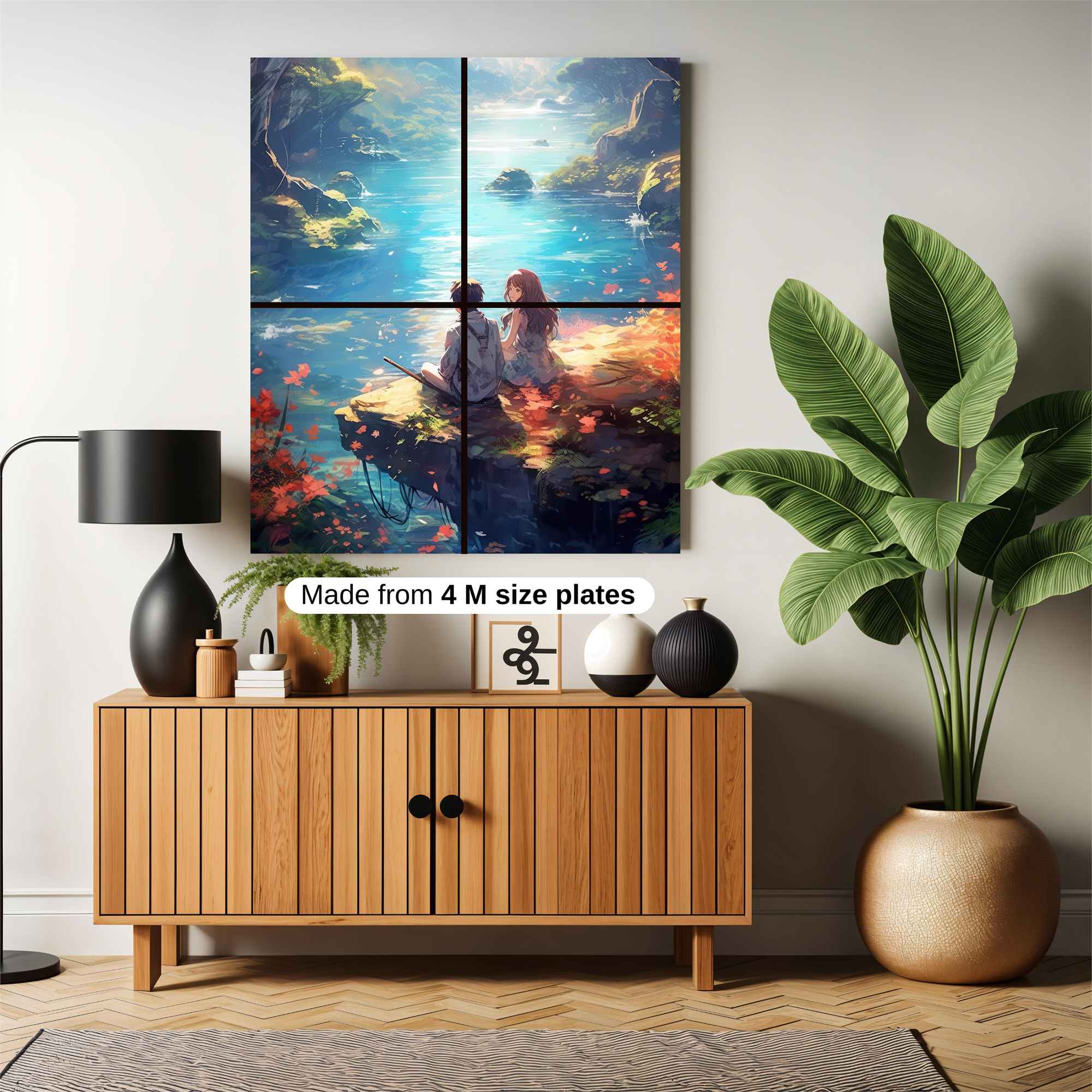 Lovers Tranquil Safe Wall Magnetic / M