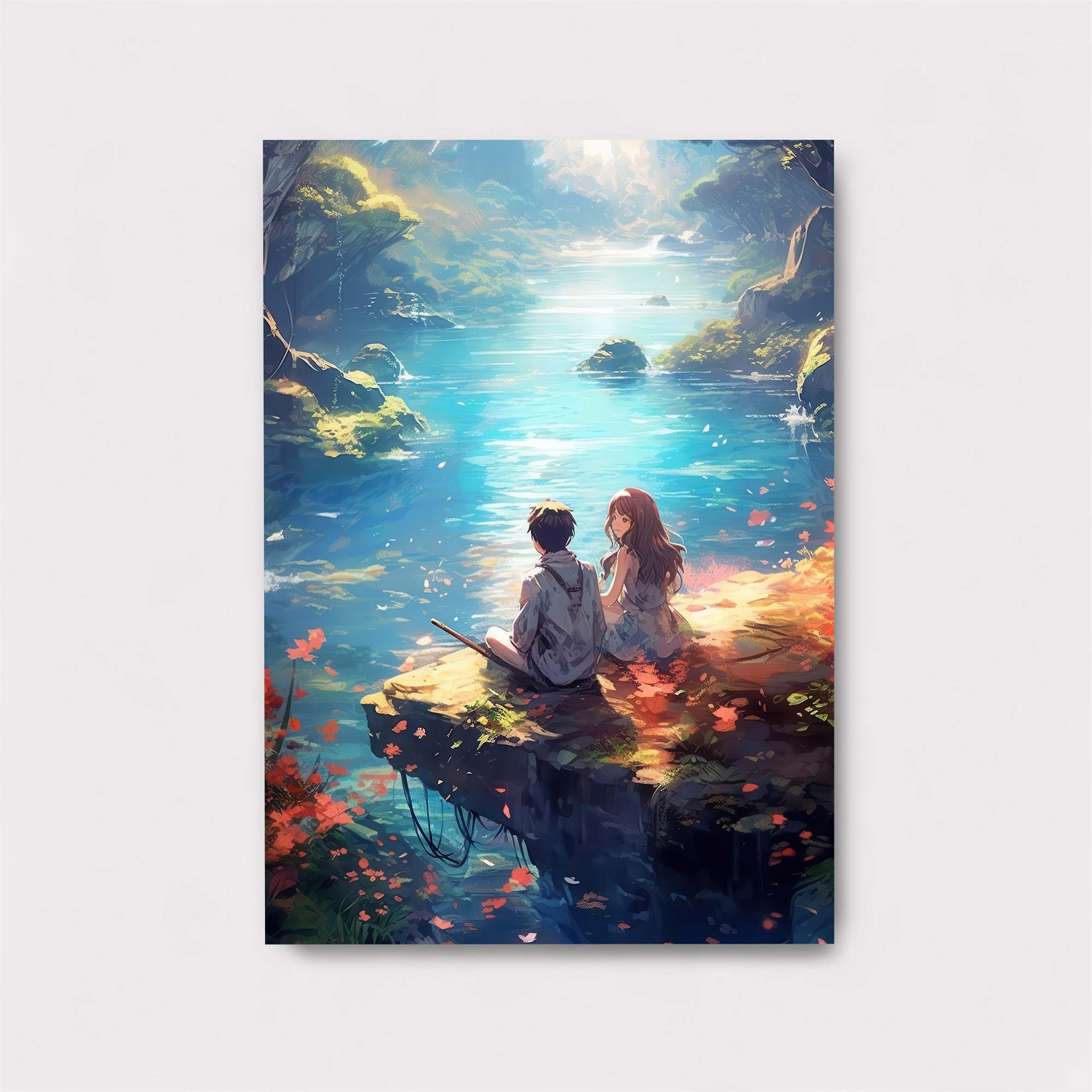 Lovers Tranquil Safe Wall Magnetic / M