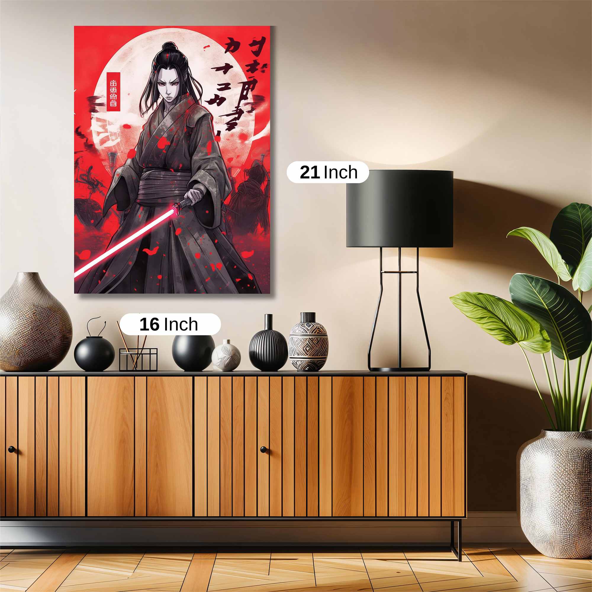 Samurai Serenity Safe Wall Magnetic / M