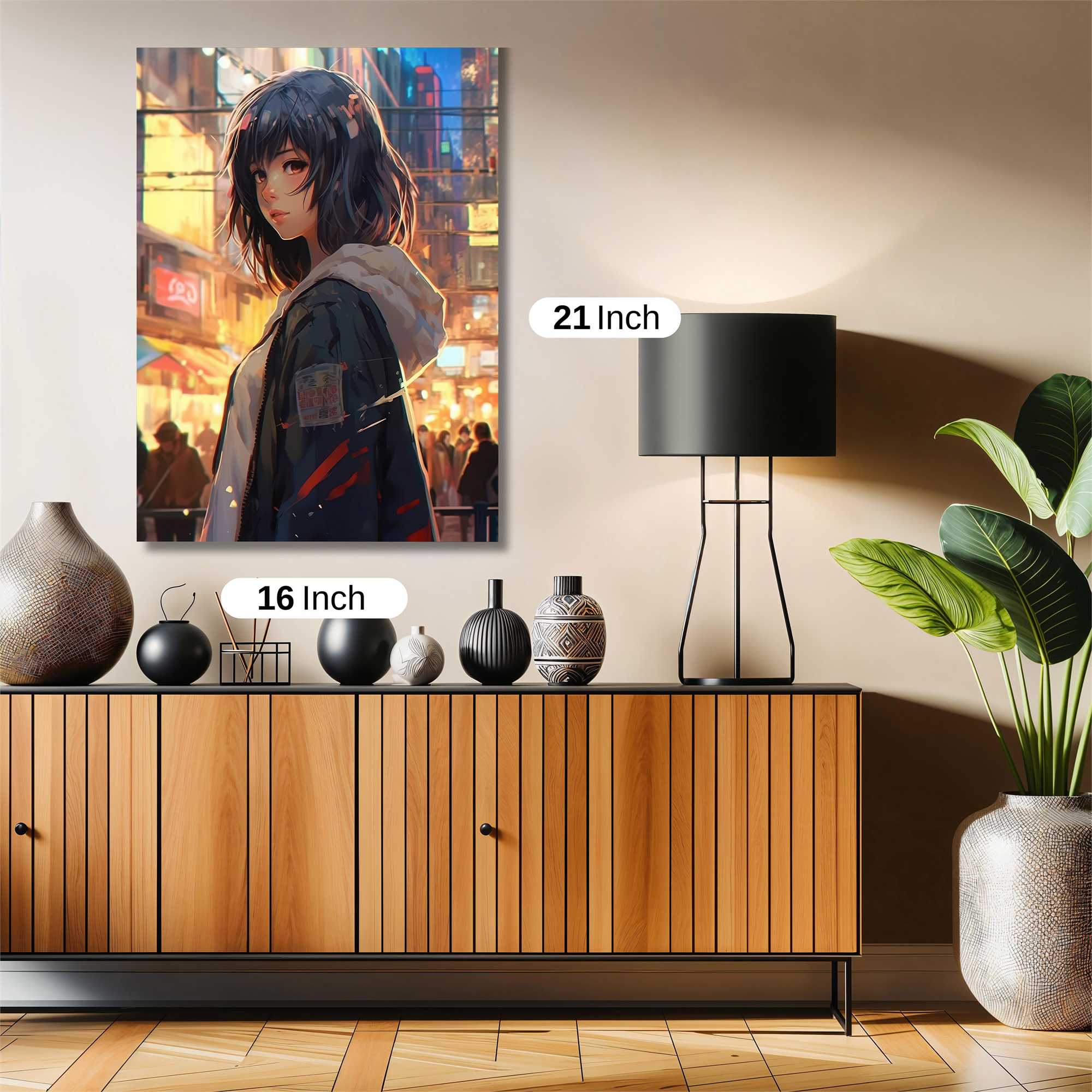 Neon Serenity Safe Wall Magnetic / M