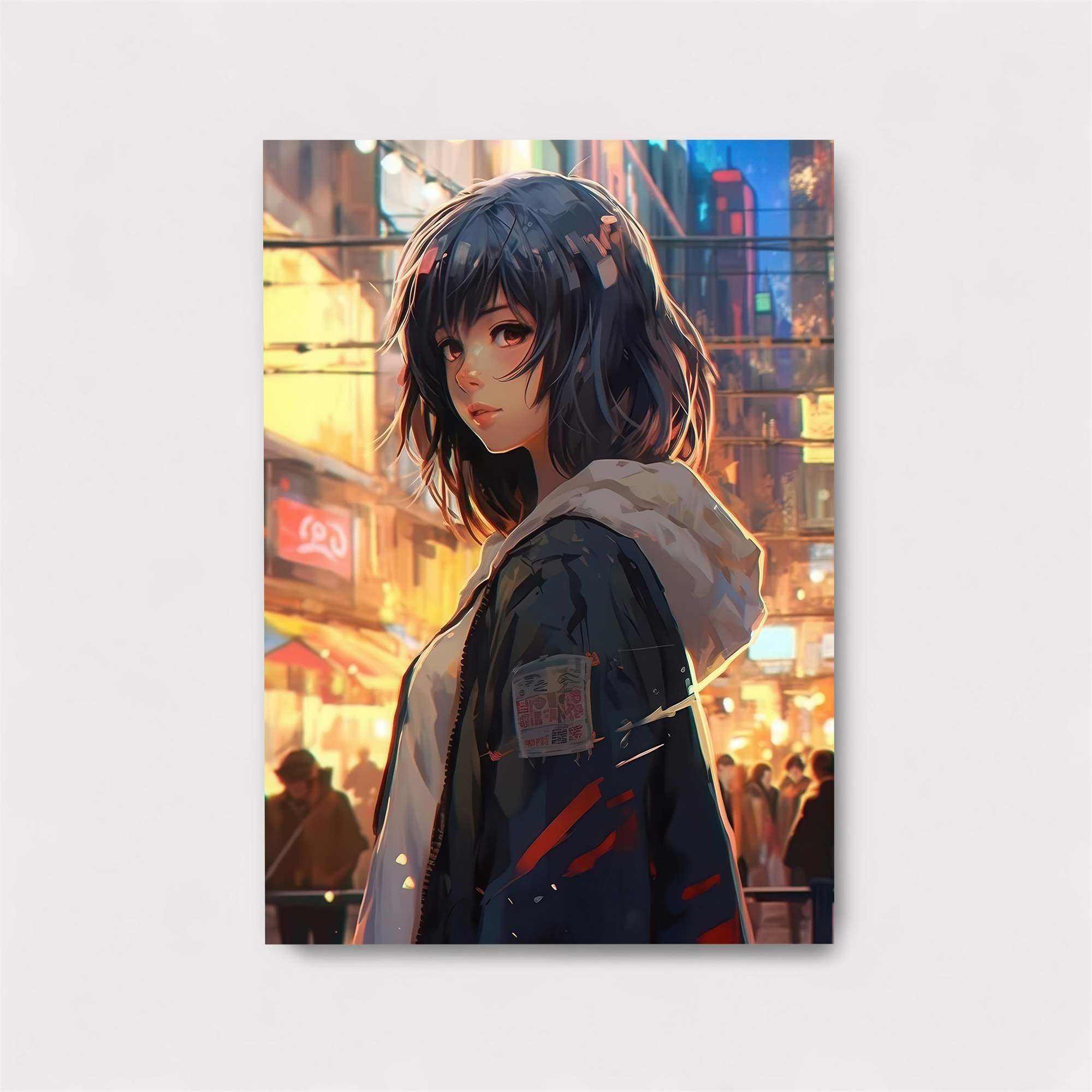 Neon Serenity Safe Wall Magnetic / M