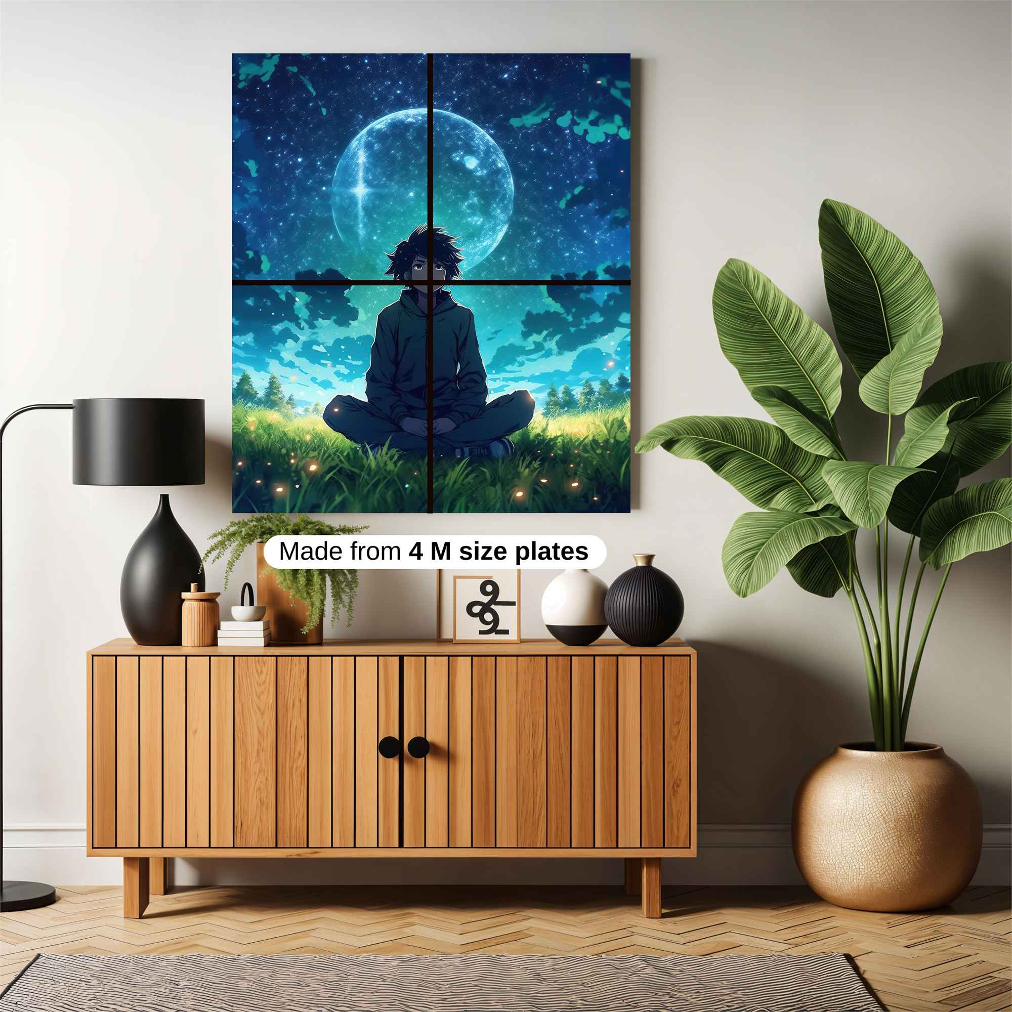Moonlit Serenity Safe Wall Magnetic / M