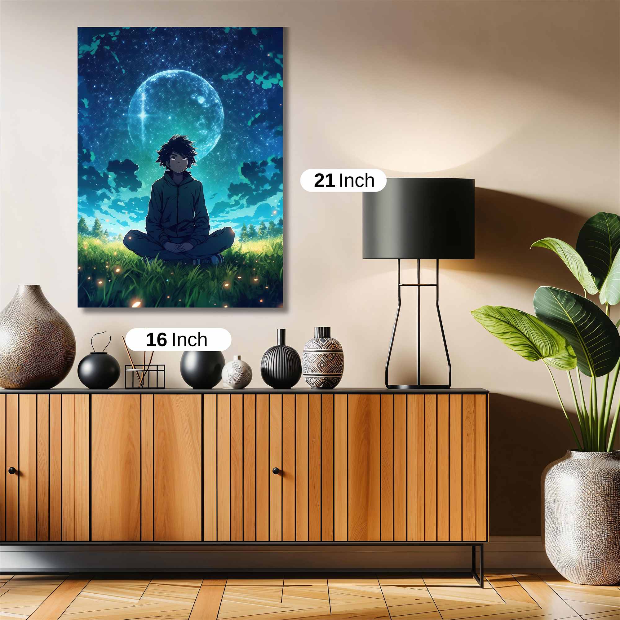 Moonlit Serenity Safe Wall Magnetic / M