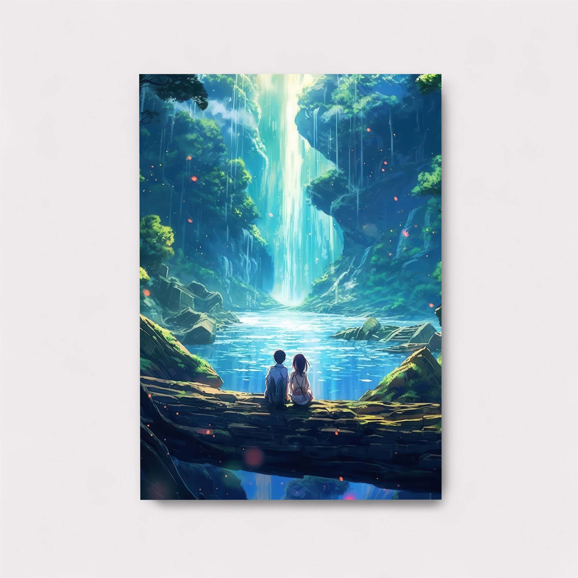 Waterfall Serenity Safe Wall Magnetic / M