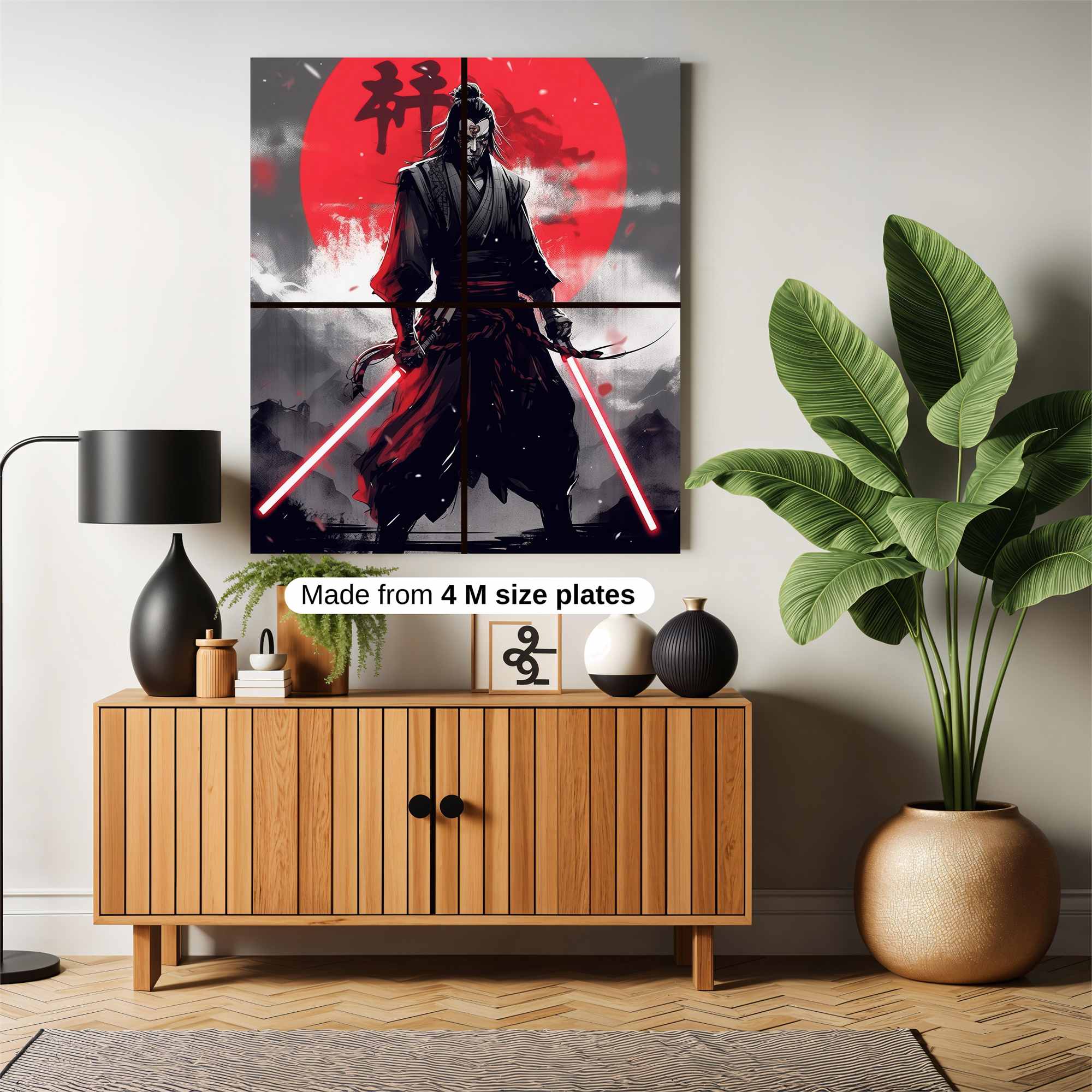 Samurai Fury Safe Wall Magnetic / M