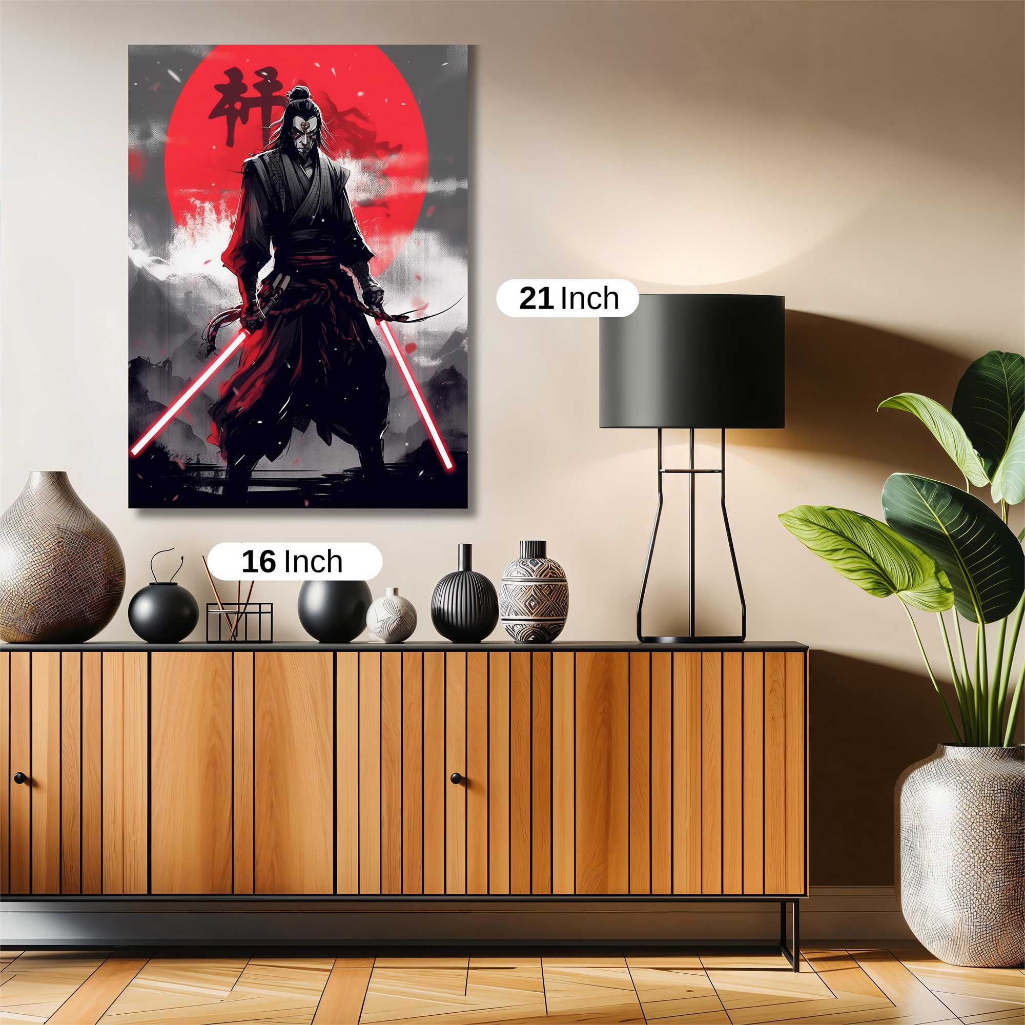 Samurai Fury Safe Wall Magnetic / M