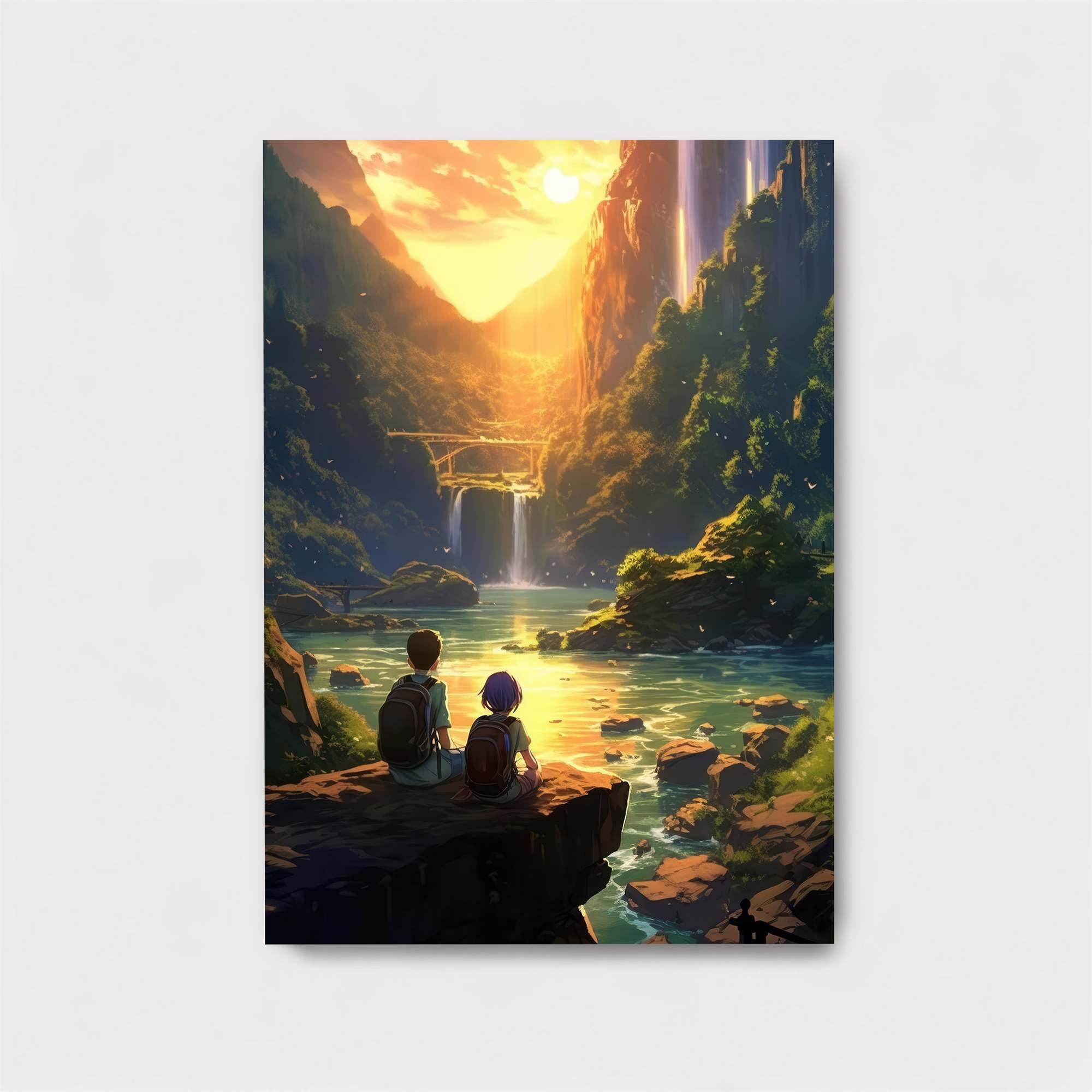 Sunset Serenity Safe Wall Magnetic / M