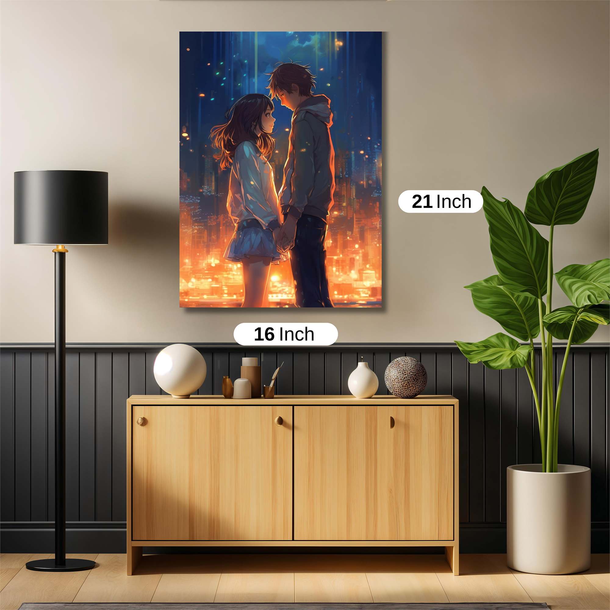 City Glow Safe Wall Magnetic / M