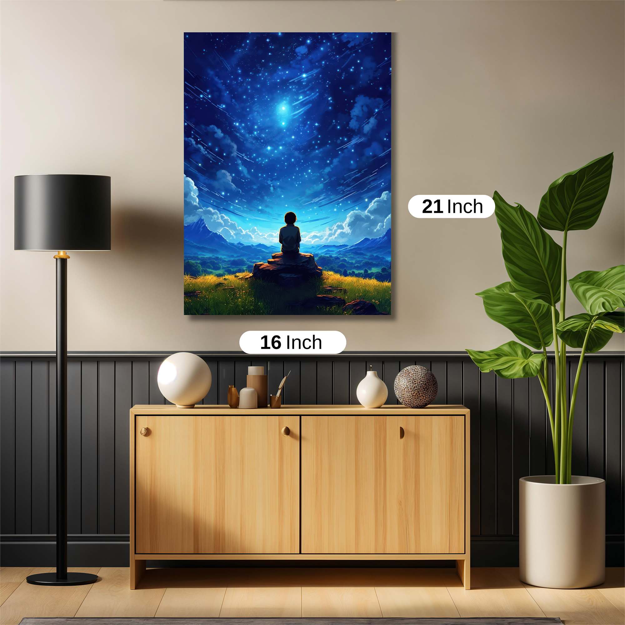 Stargazer Serenity Safe Wall Magnetic / M