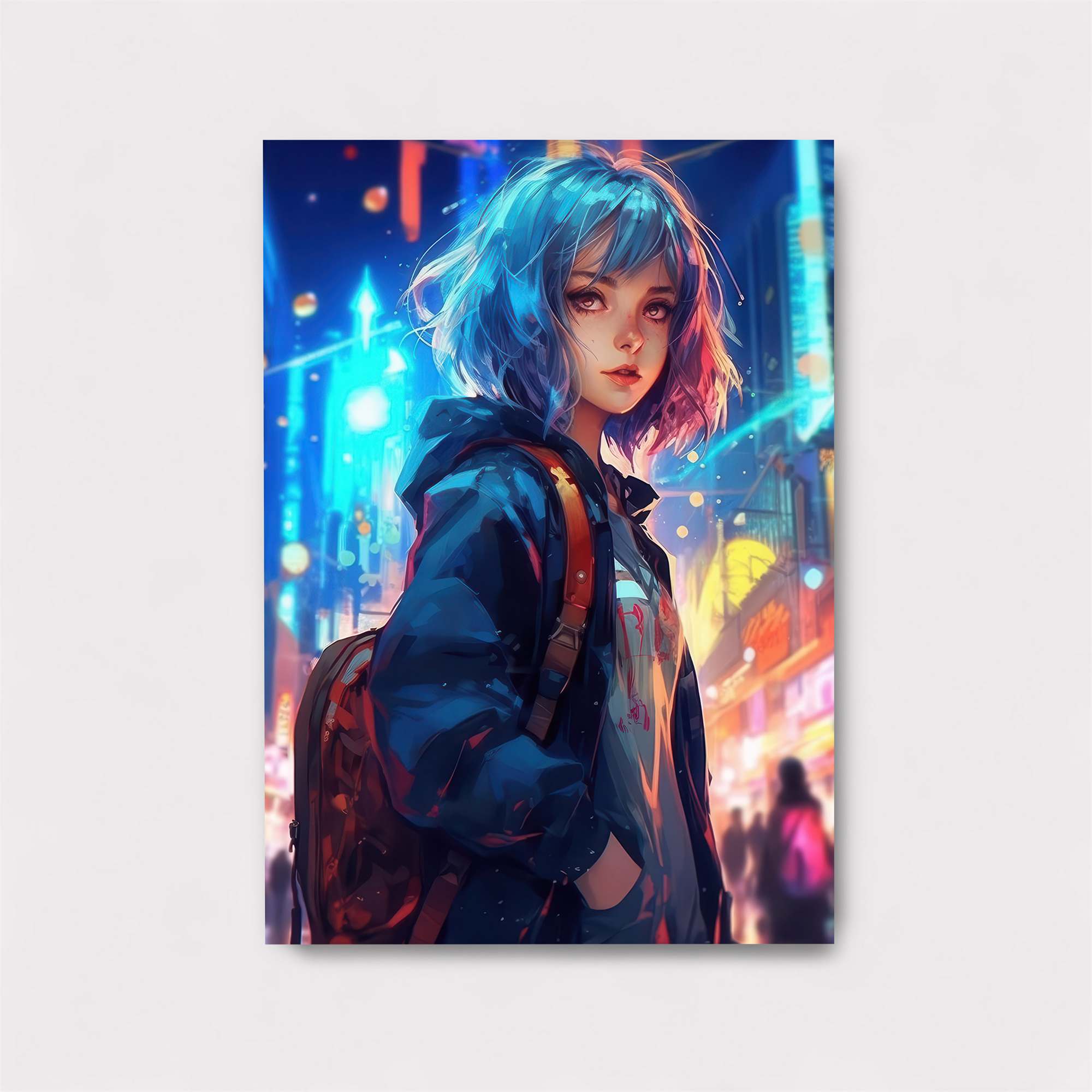 Neon Wanderer Safe Wall Magnetic / M