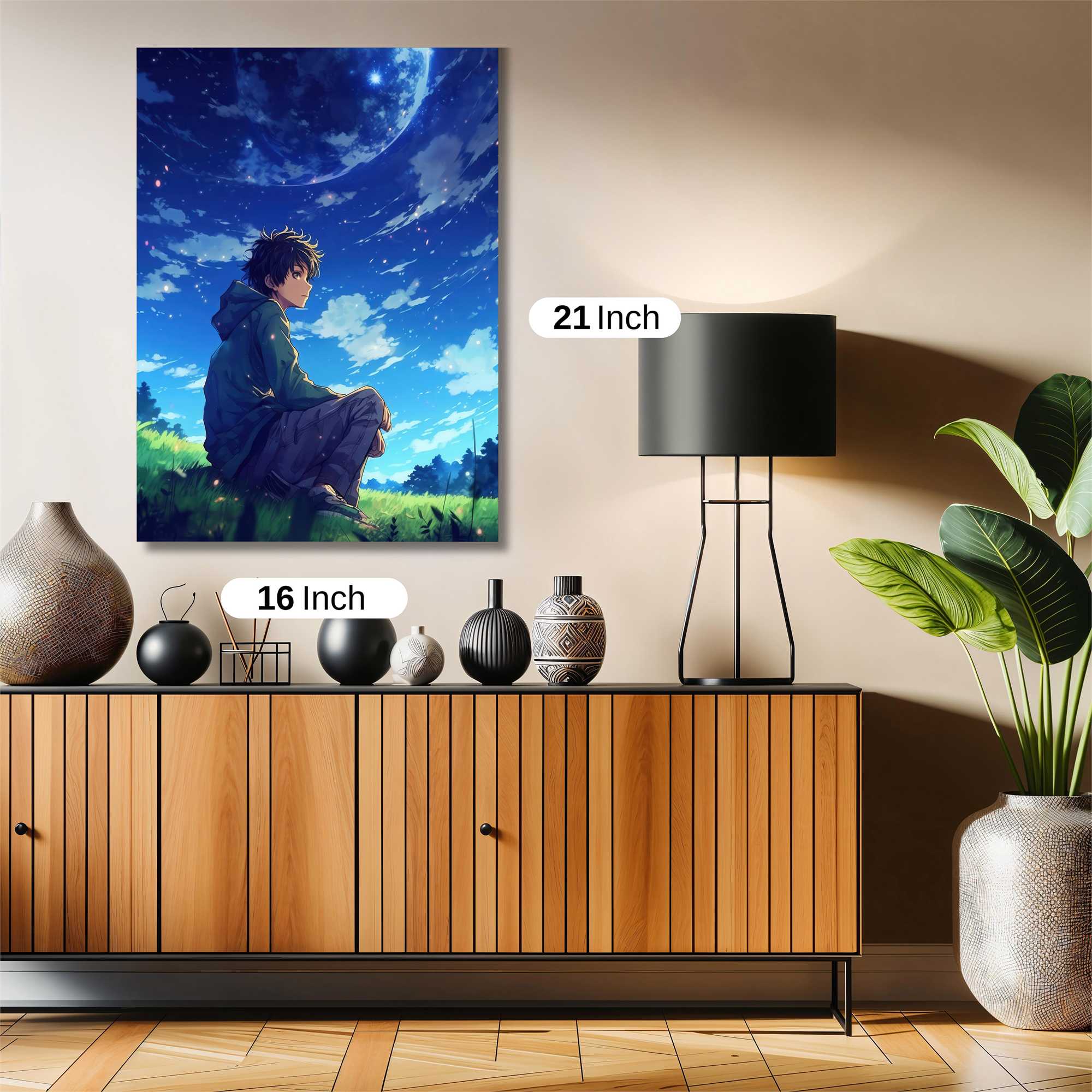 Lunar Tranquility Safe Wall Magnetic / M