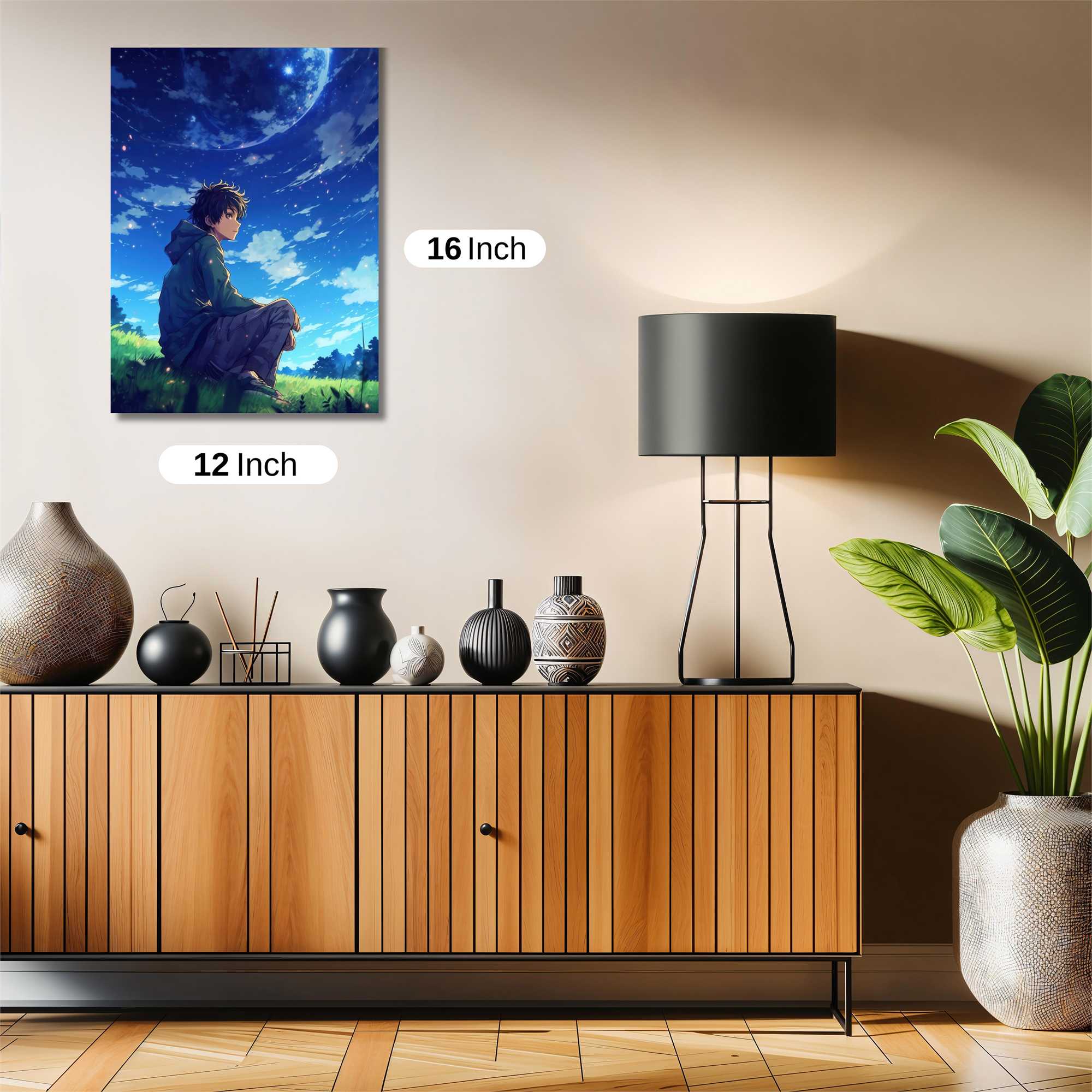 Lunar Tranquility Safe Wall Magnetic / M