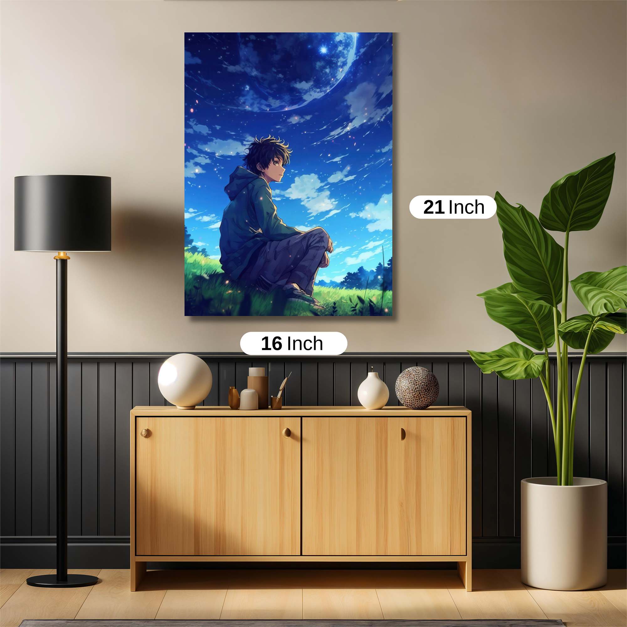 Lunar Tranquility Safe Wall Magnetic / M