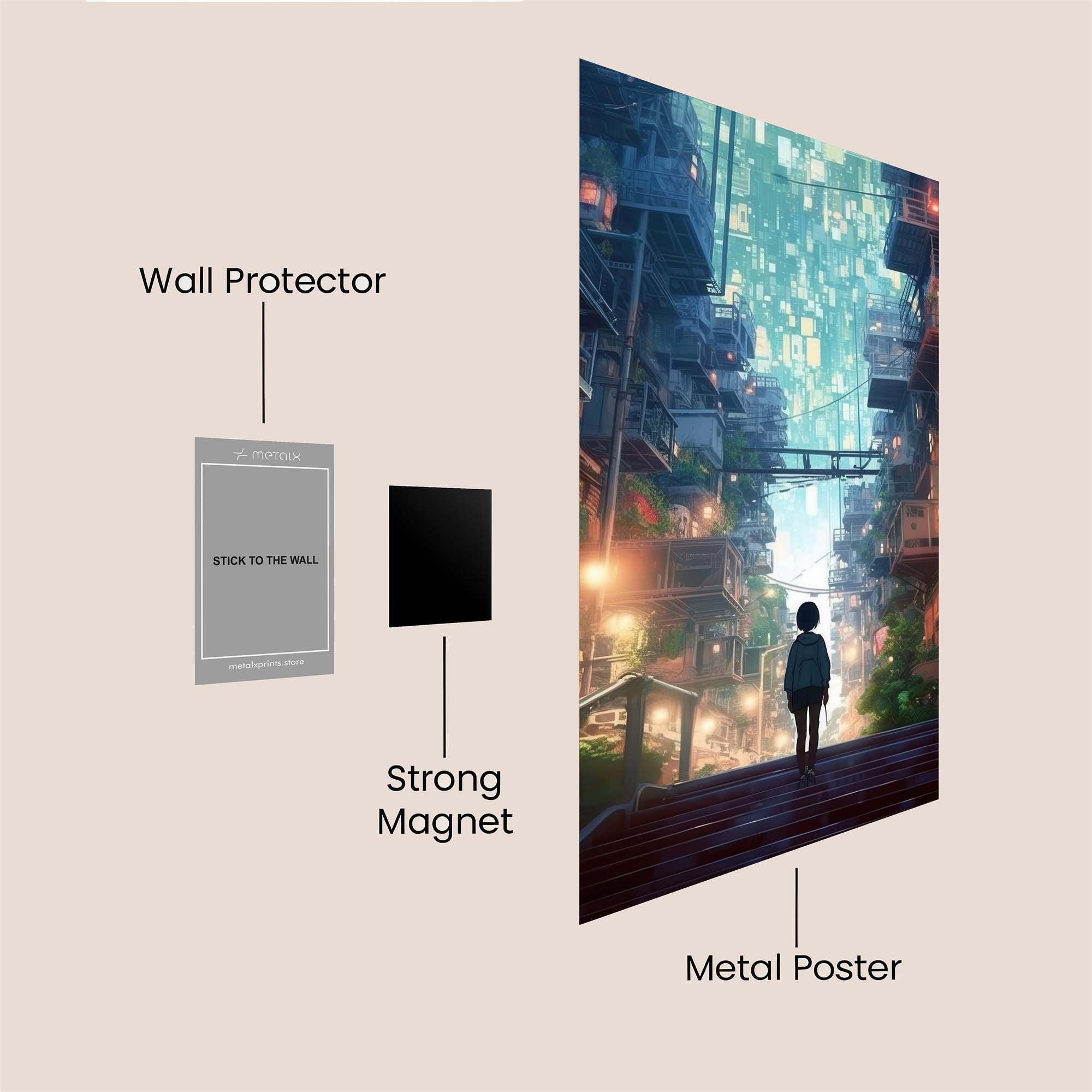 Cyber Haven Safe Wall Magnetic / M