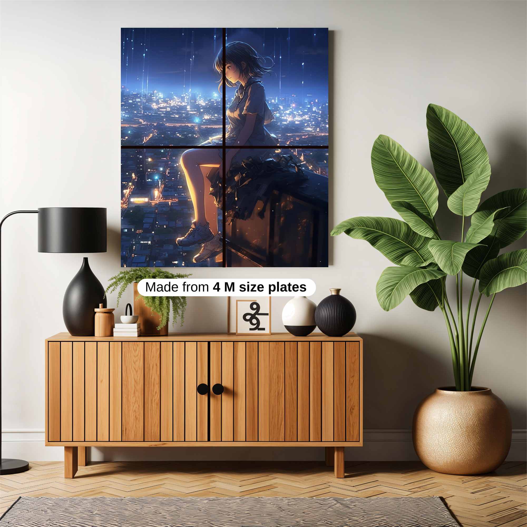 City Serenity Safe Wall Magnetic / M