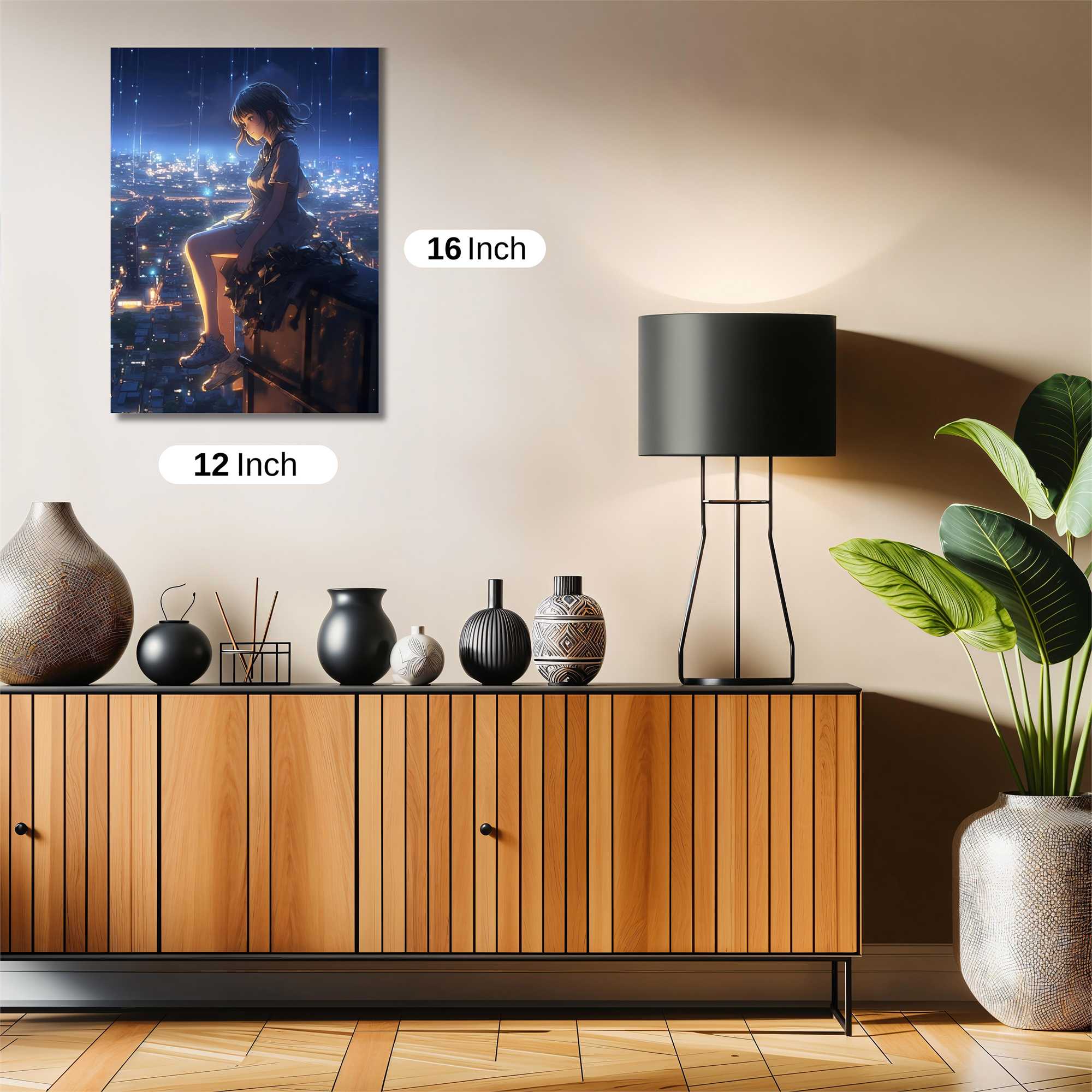 City Serenity Safe Wall Magnetic / M