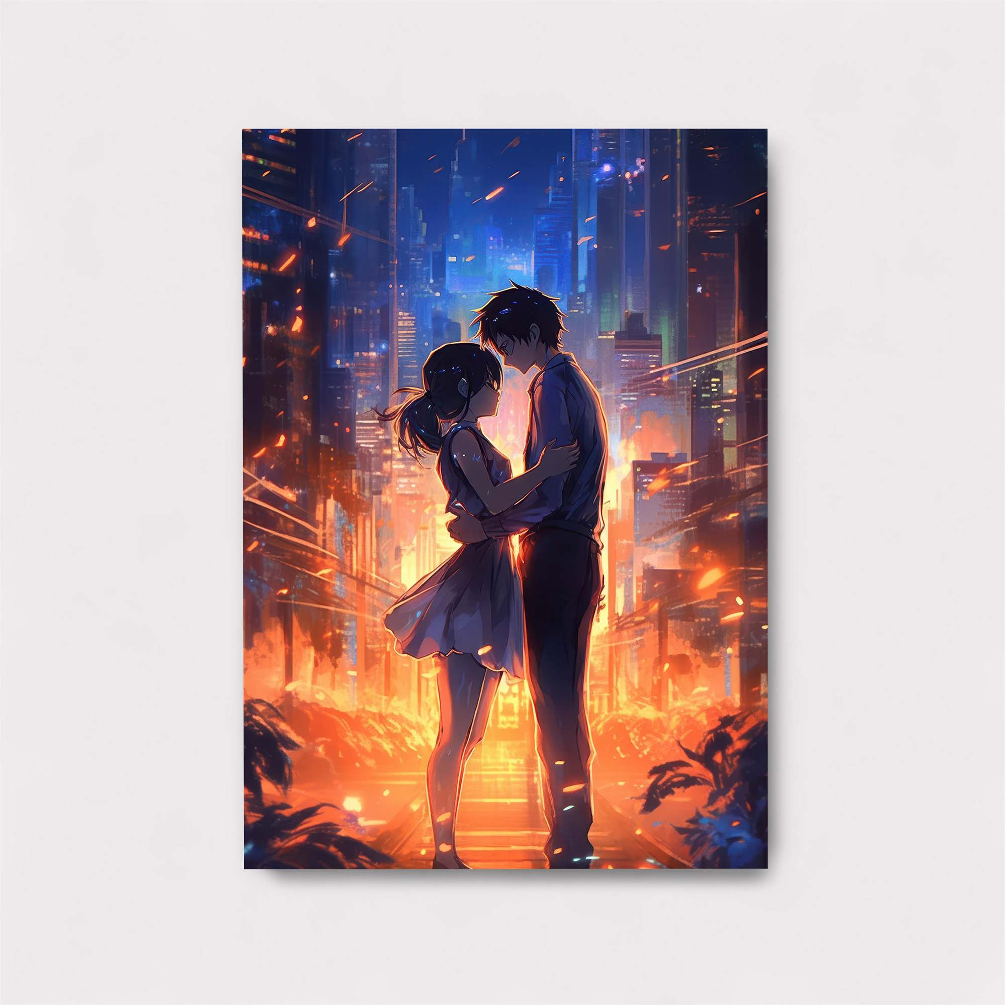 Neon Embrace Safe Wall Magnetic / M