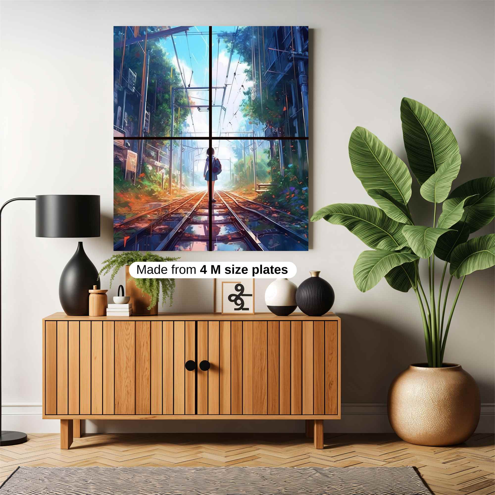 Tracks Tranquil Safe Wall Magnetic / M