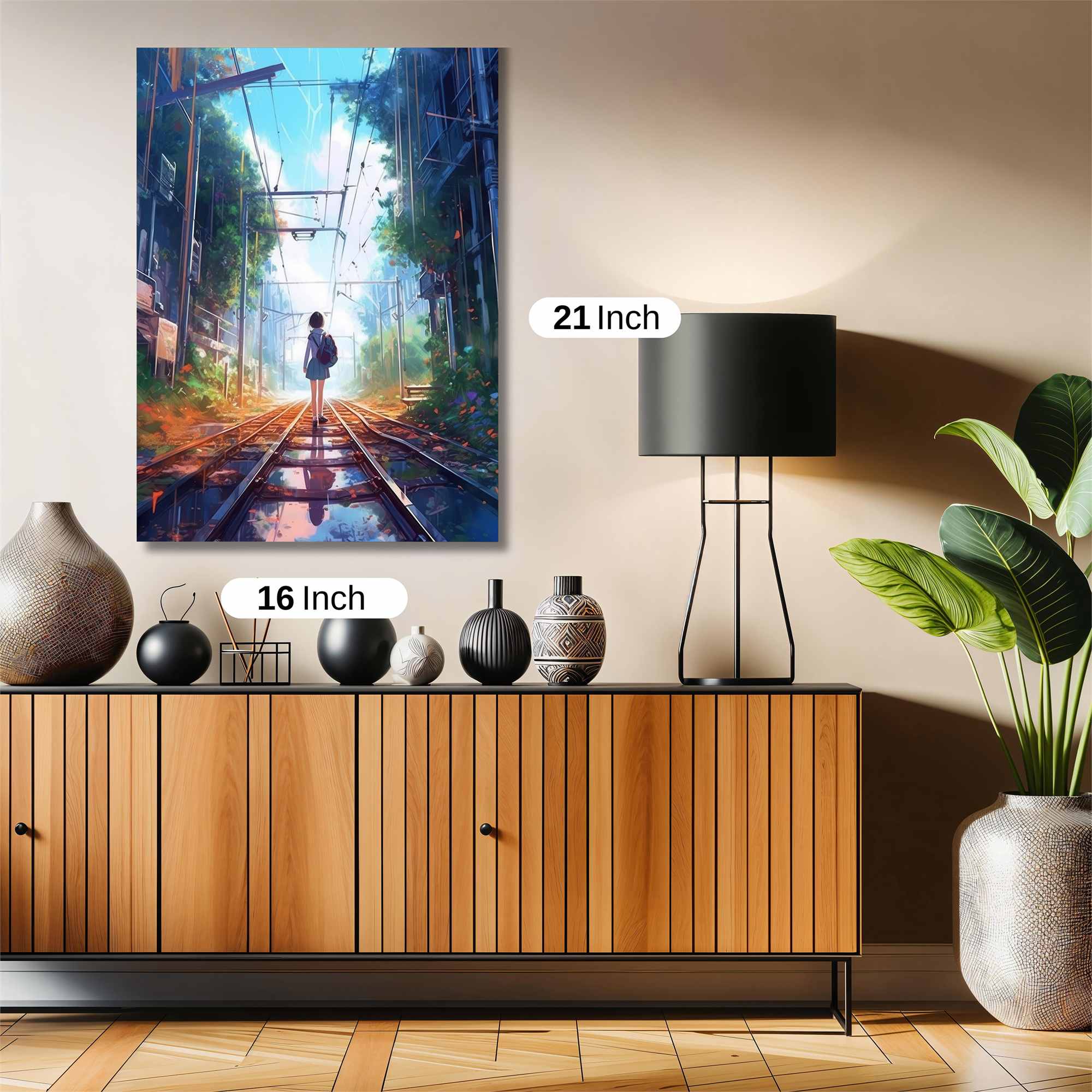 Tracks Tranquil Safe Wall Magnetic / M