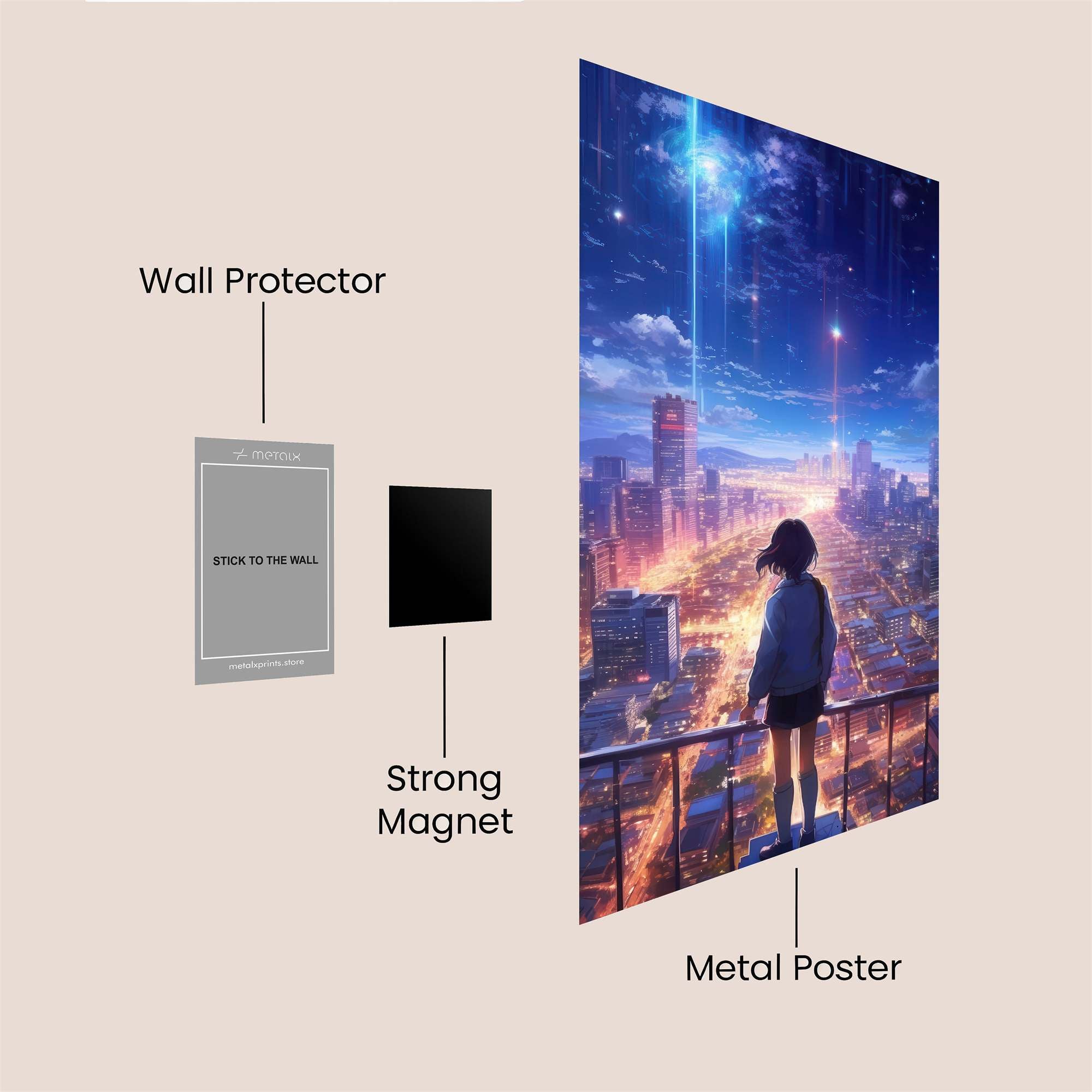 Celestial Wonder Safe Wall Magnetic / M