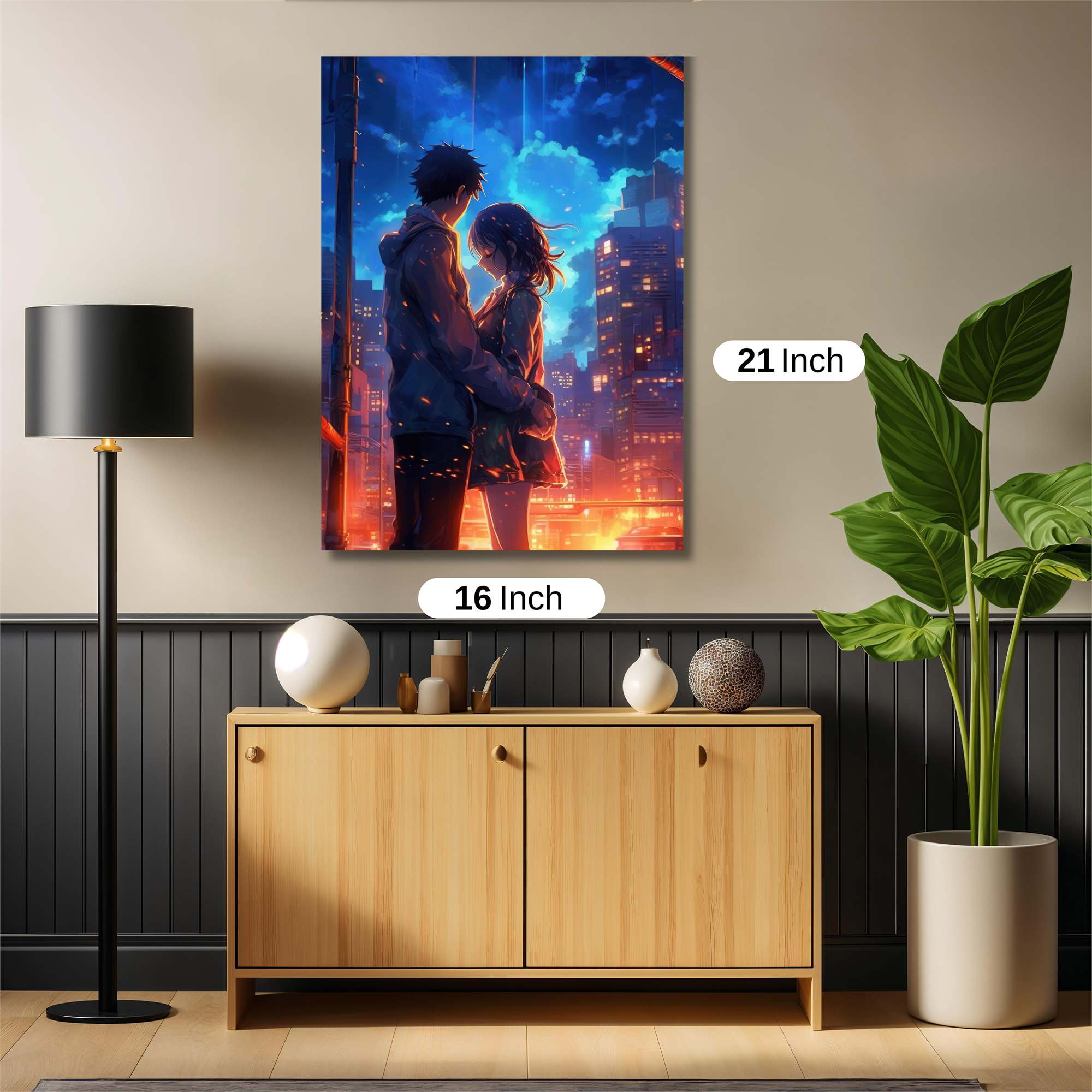 Twilight Embrace Safe Wall Magnetic / M