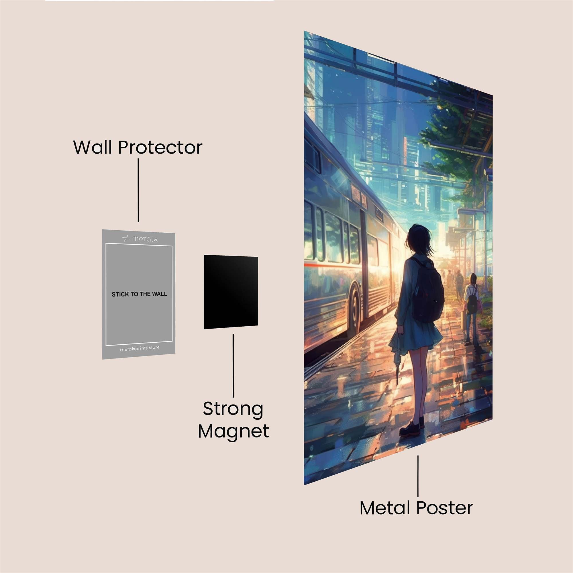 CityWhisper Safe Wall Magnetic / M