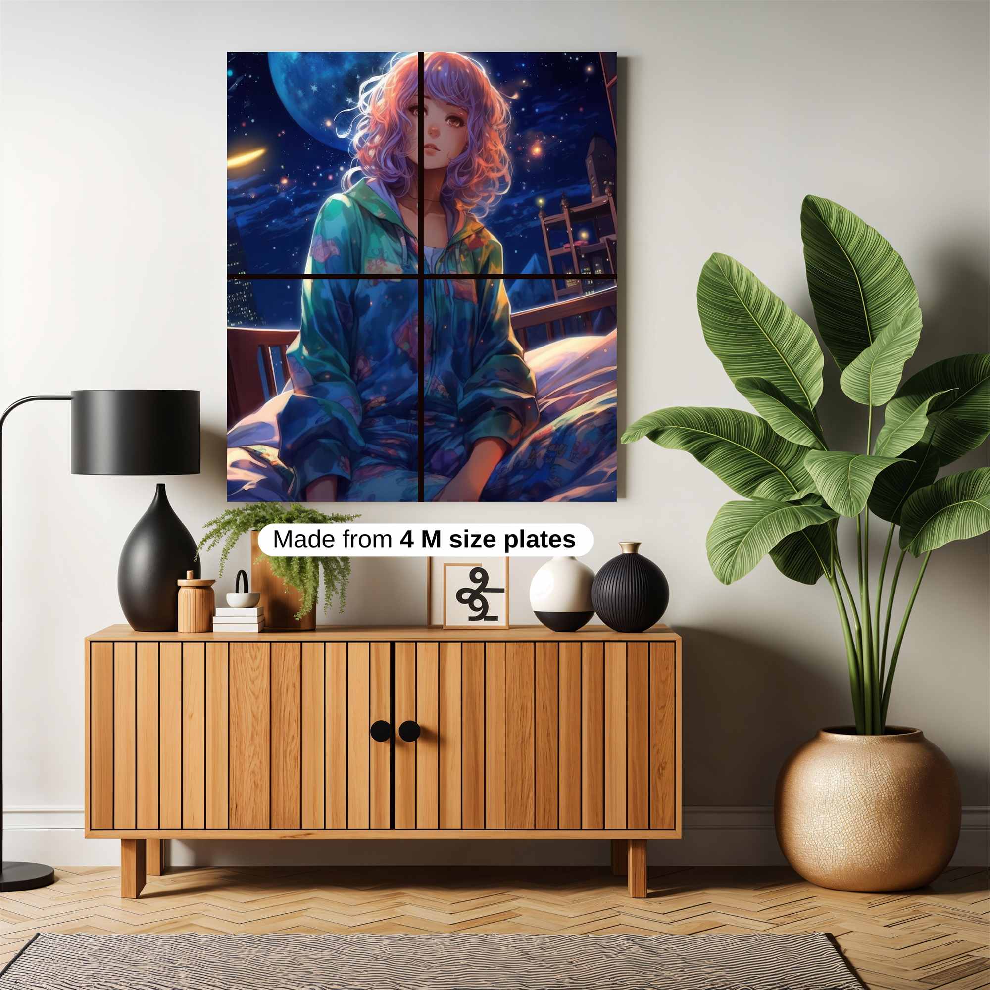 Lunar Serenity Safe Wall Magnetic / M