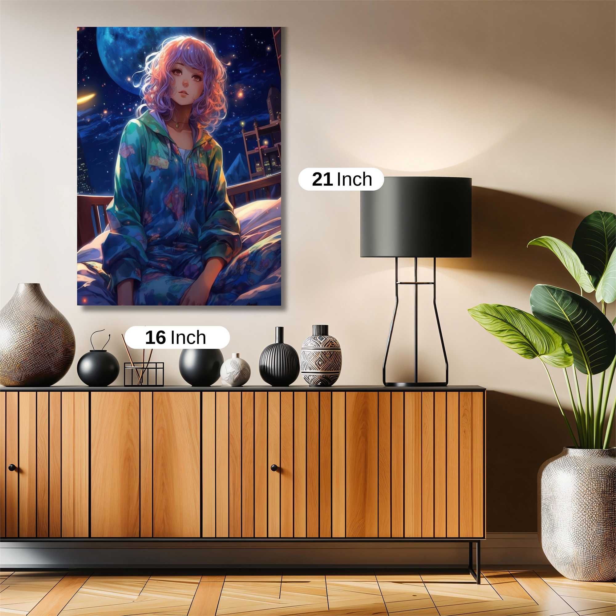 Lunar Serenity Safe Wall Magnetic / M