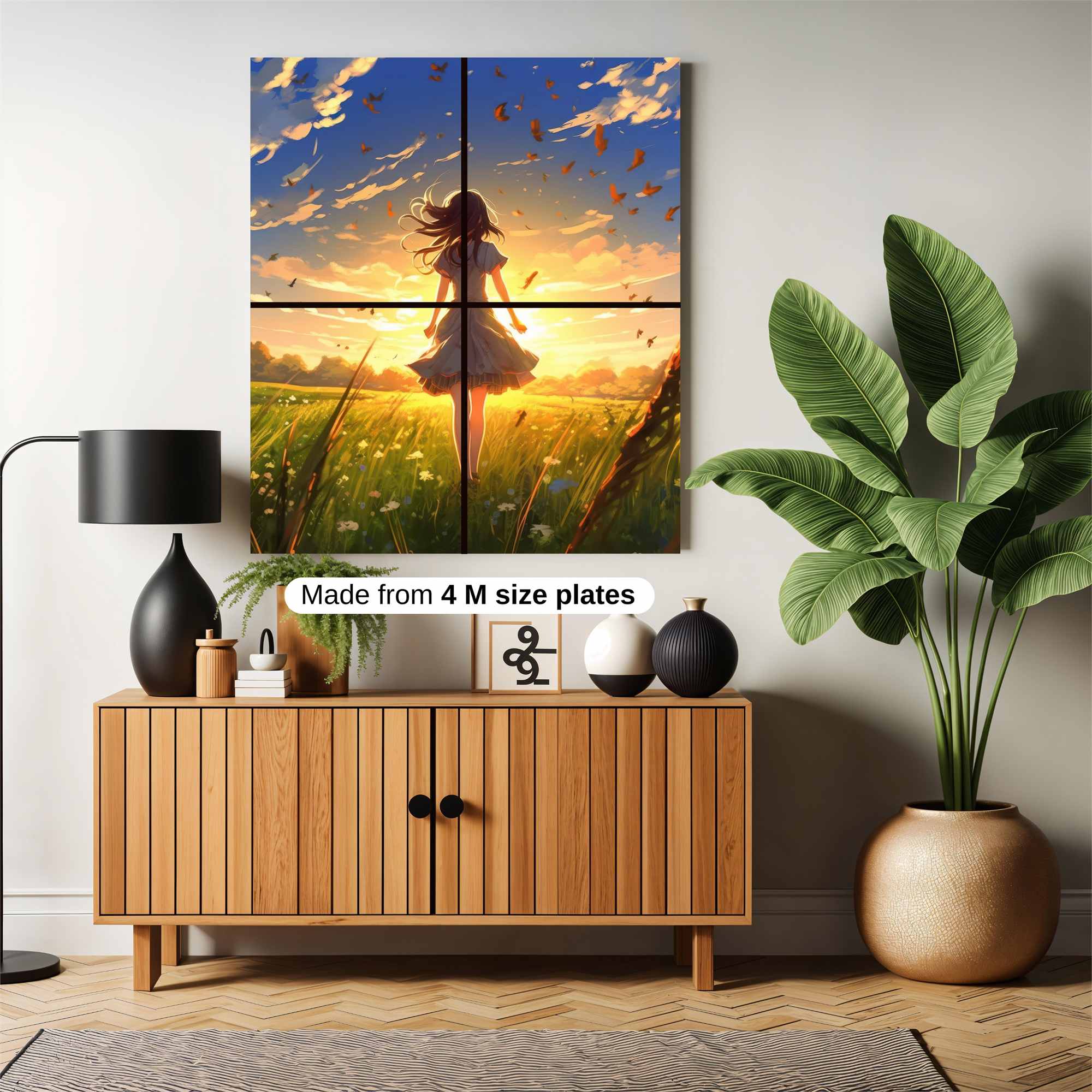 Sunset Serenity Safe Wall Magnetic / M