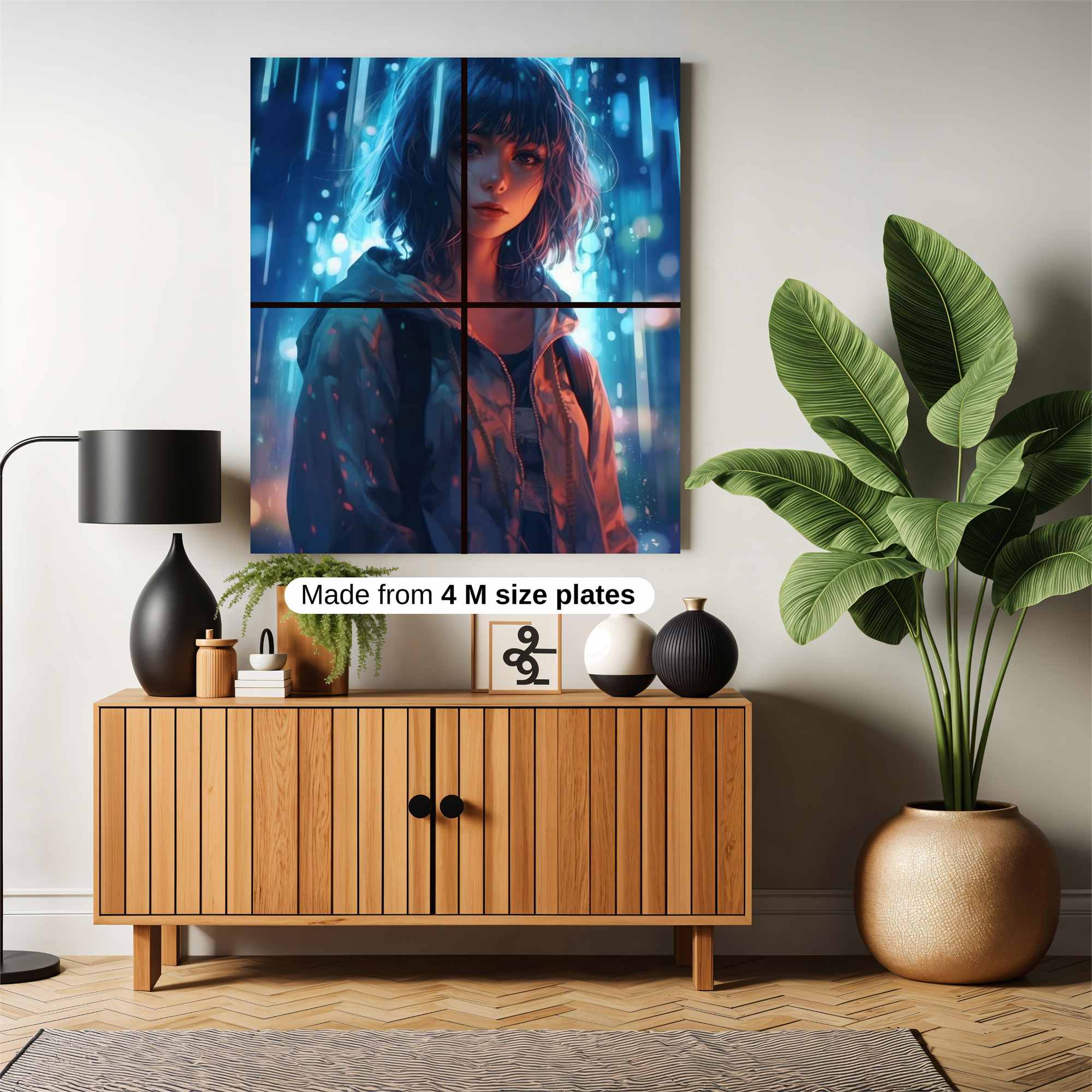 Neon Wanderer Safe Wall Magnetic / M