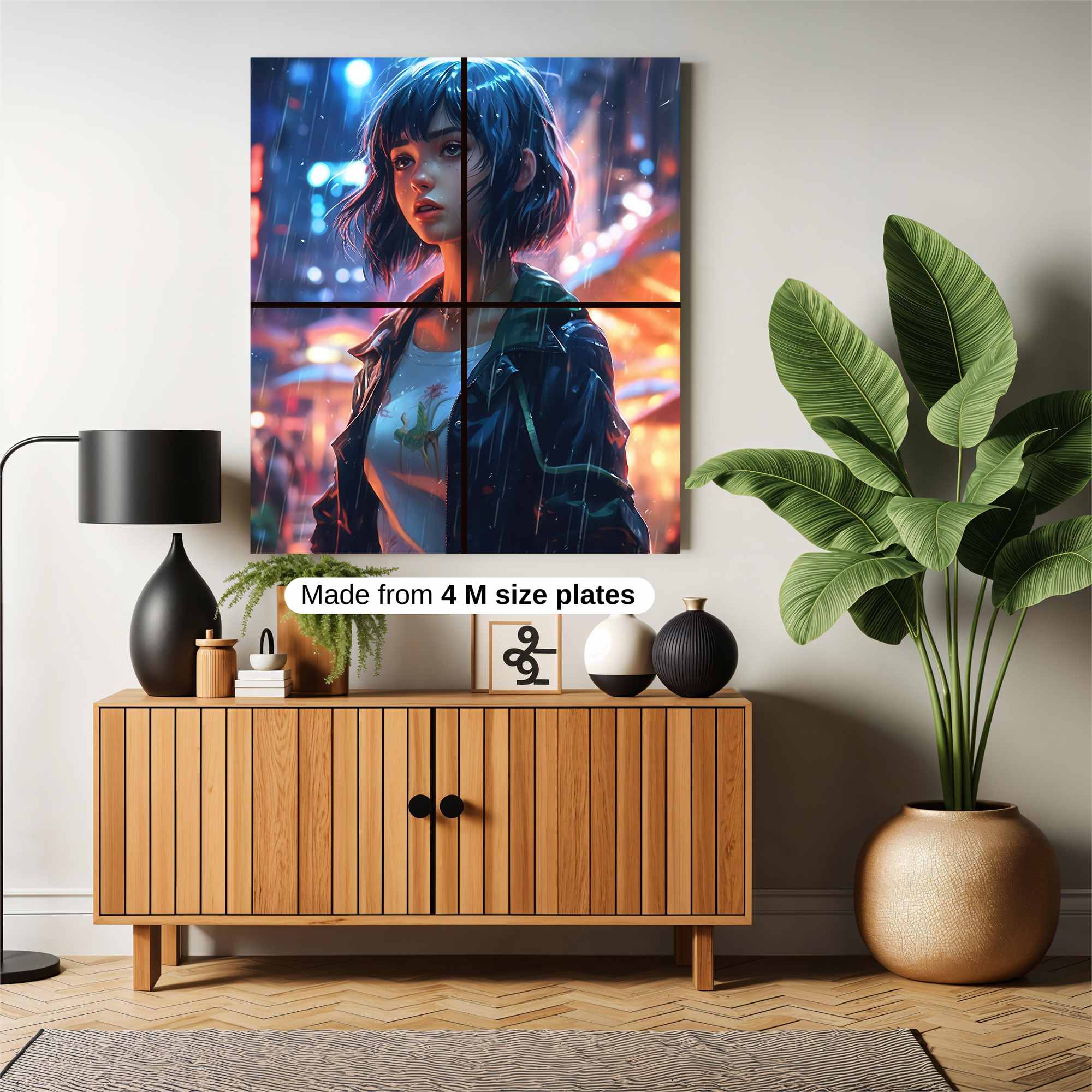 Rain Serenade Safe Wall Magnetic / M