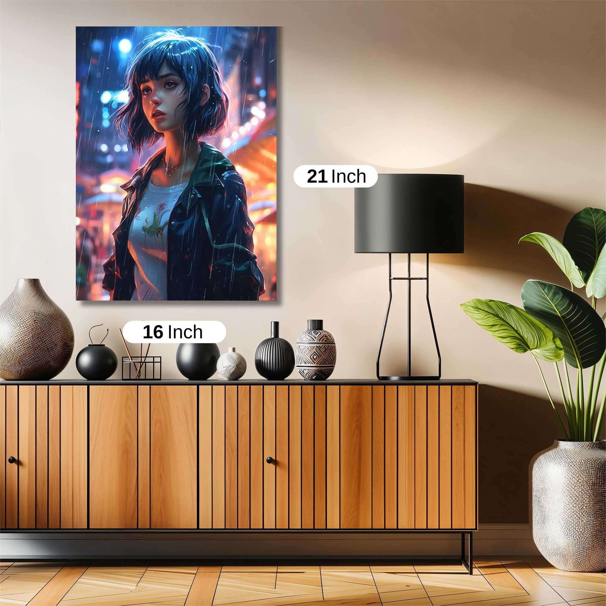 Rain Serenade Safe Wall Magnetic / M