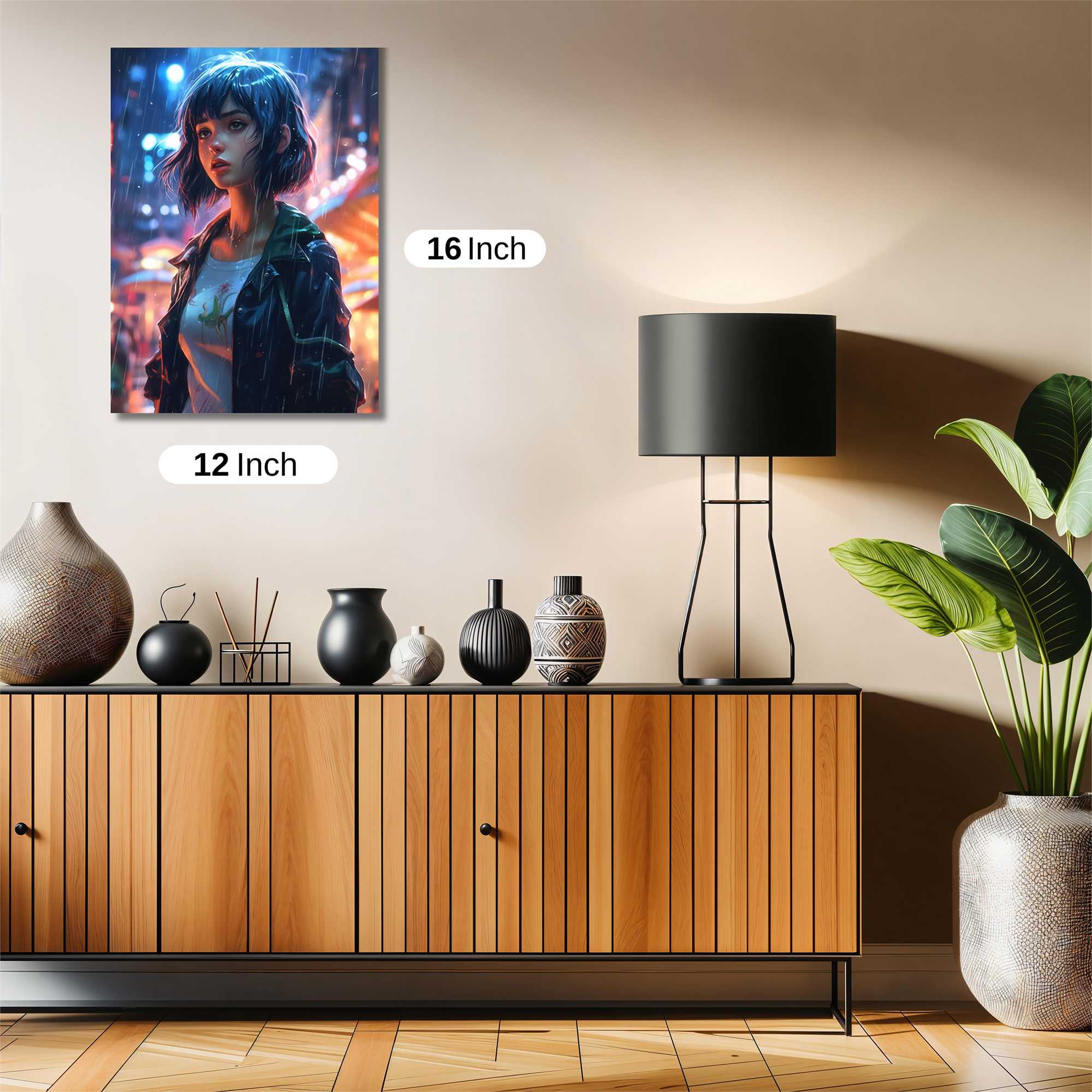 Rain Serenade Safe Wall Magnetic / M