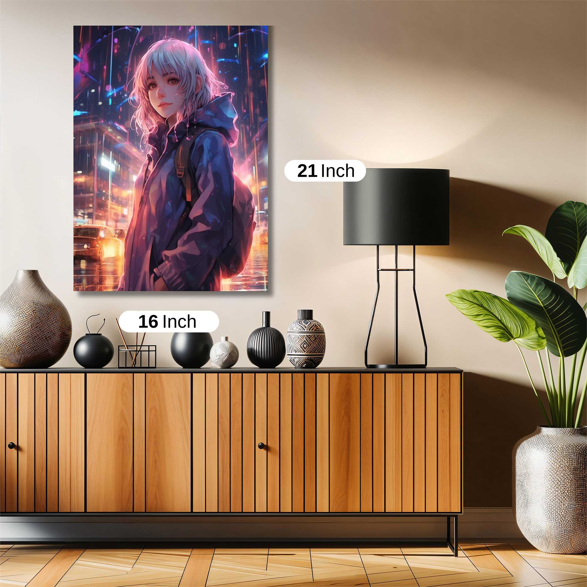 Cyber Serenity Safe Wall Magnetic / M