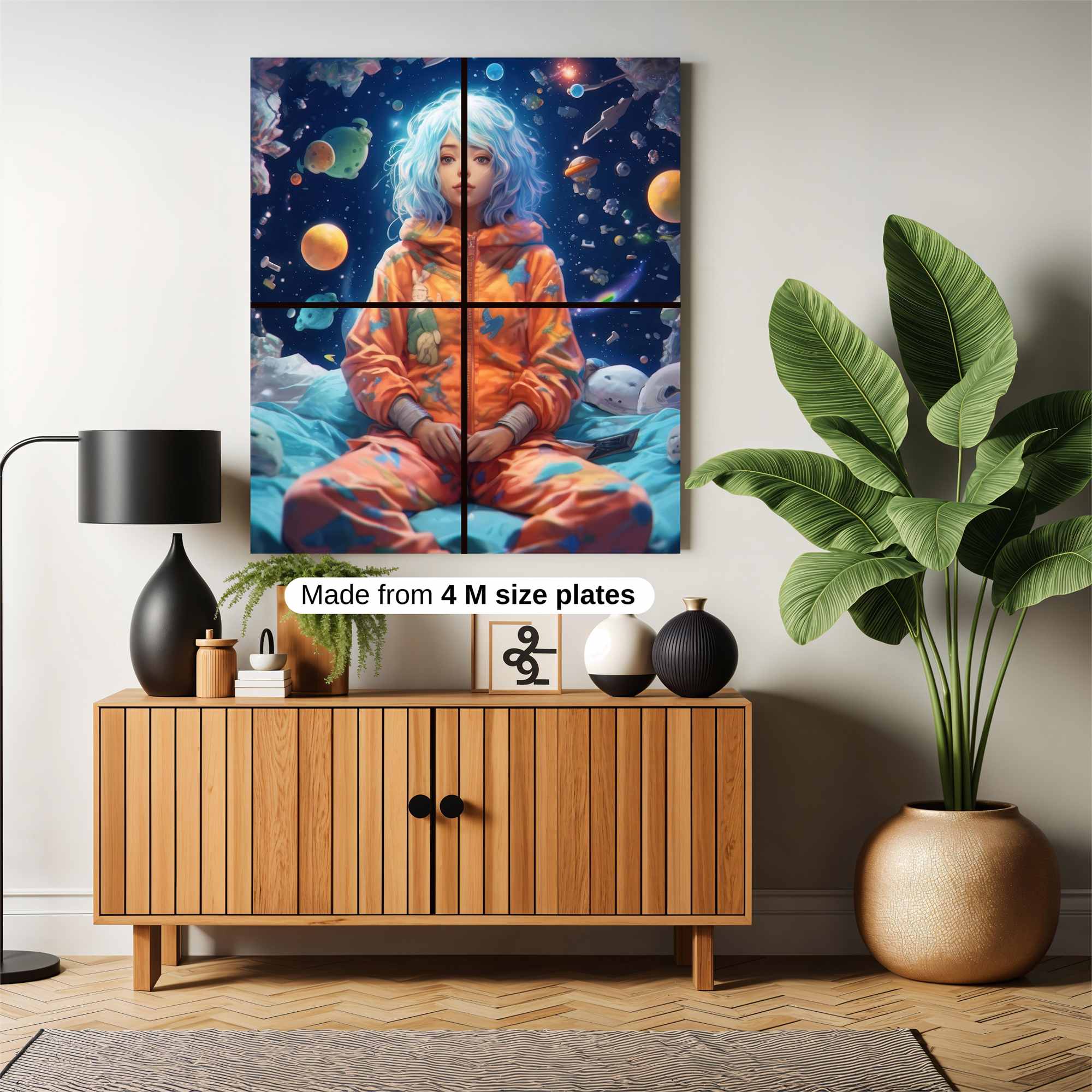 Cosmic Serenity Safe Wall Magnetic / M