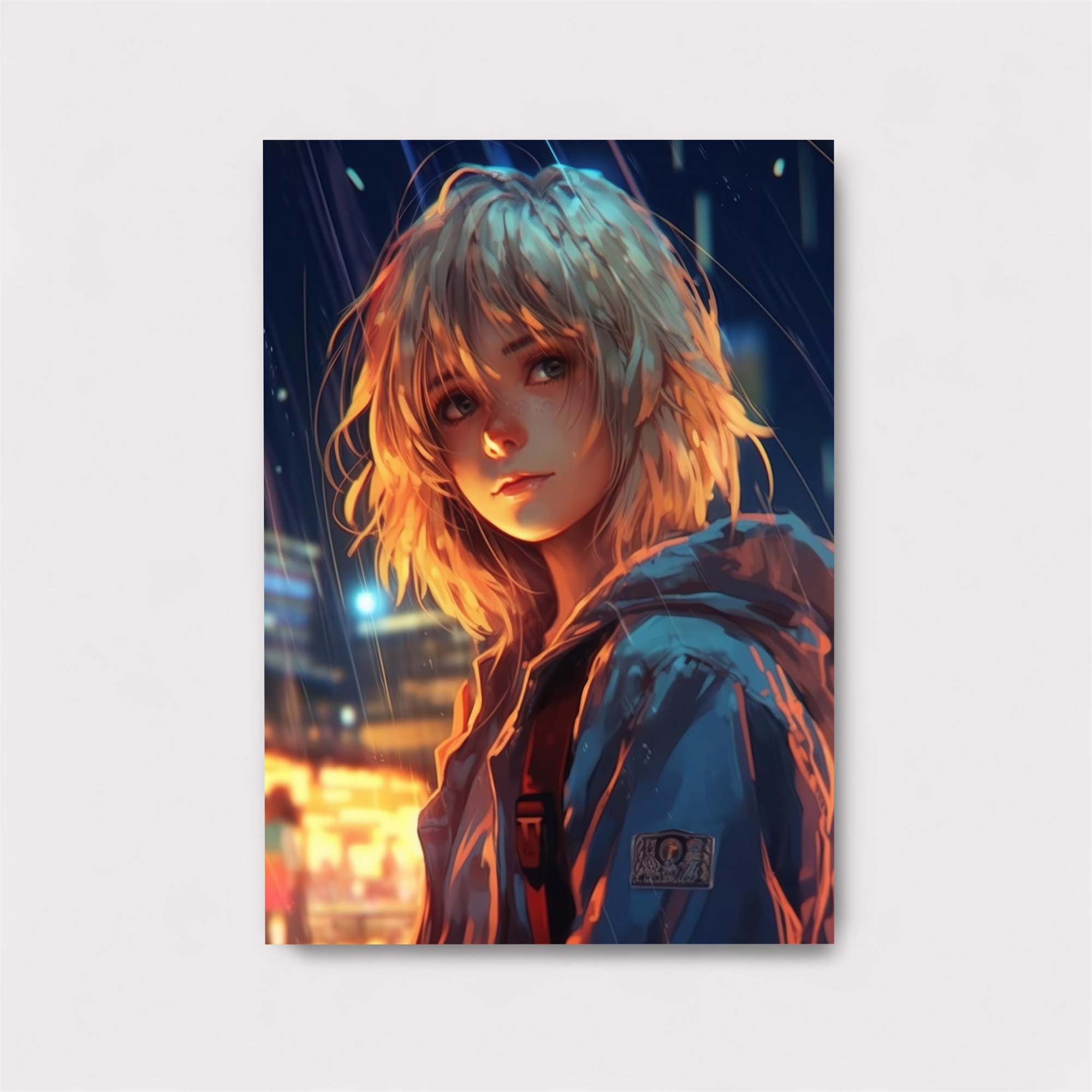 Rainy Solitude Safe Wall Magnetic / M