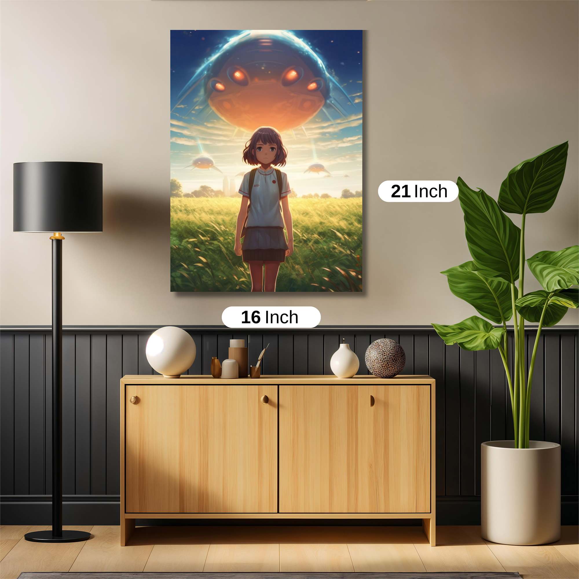 Alien Serenity Safe Wall Magnetic / M