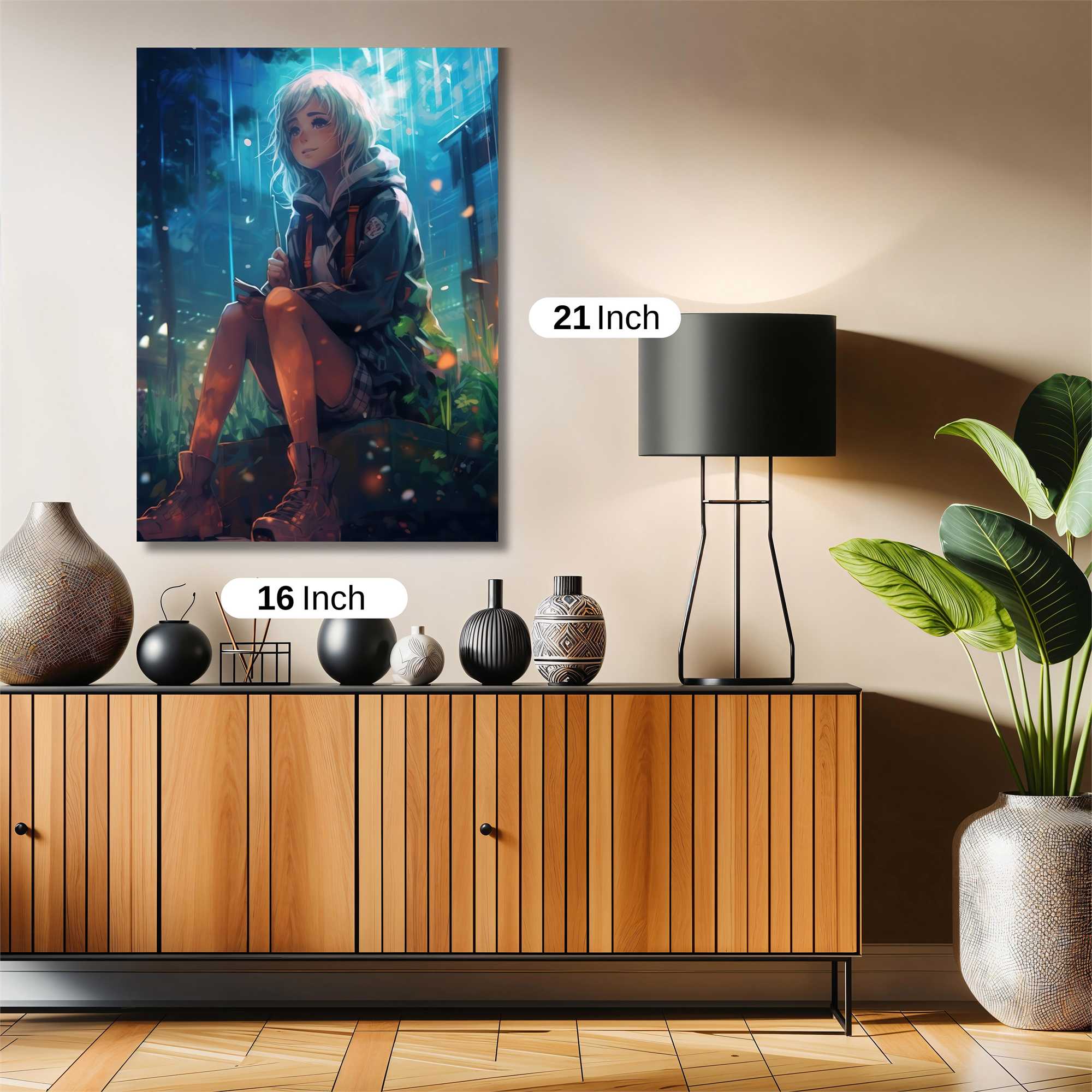 Moonlit Serenity Safe Wall Magnetic / M