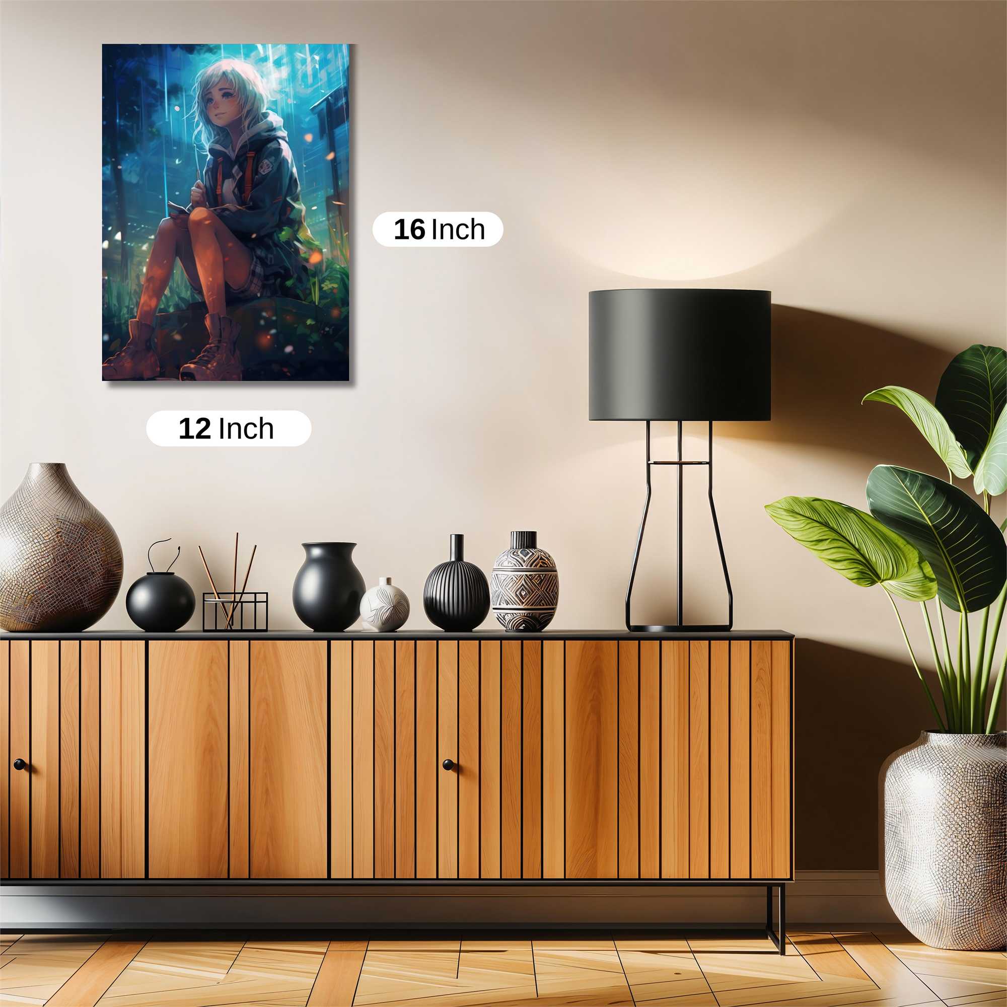 Moonlit Serenity Safe Wall Magnetic / M