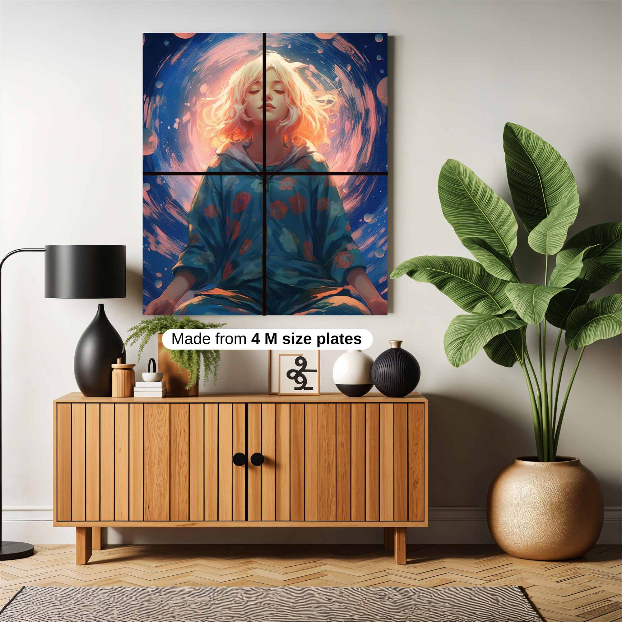 Cosmic Serenity Safe Wall Magnetic / M