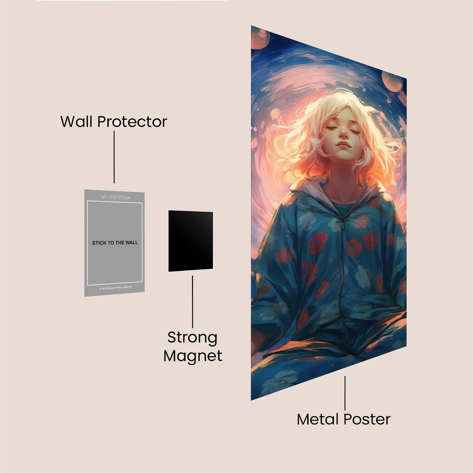 Cosmic Serenity Safe Wall Magnetic / M