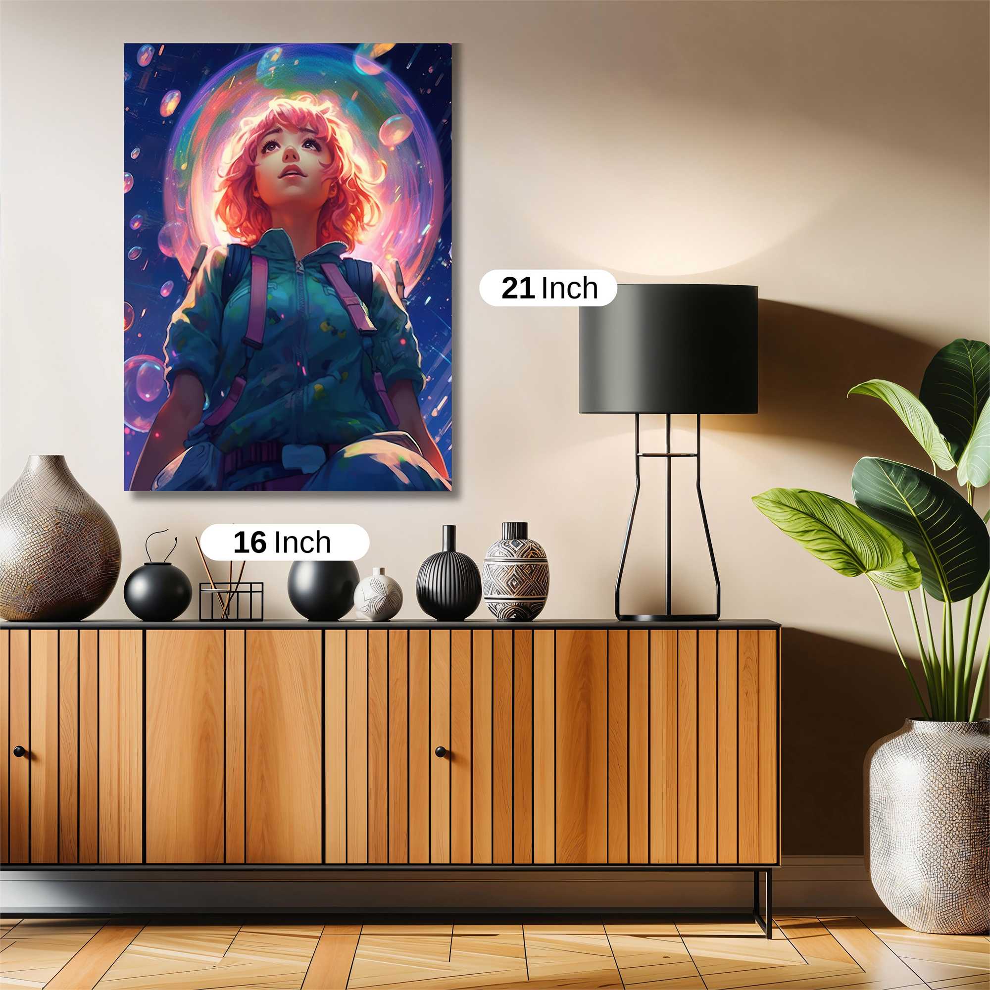 Bubbly Dreamer Safe Wall Magnetic / M