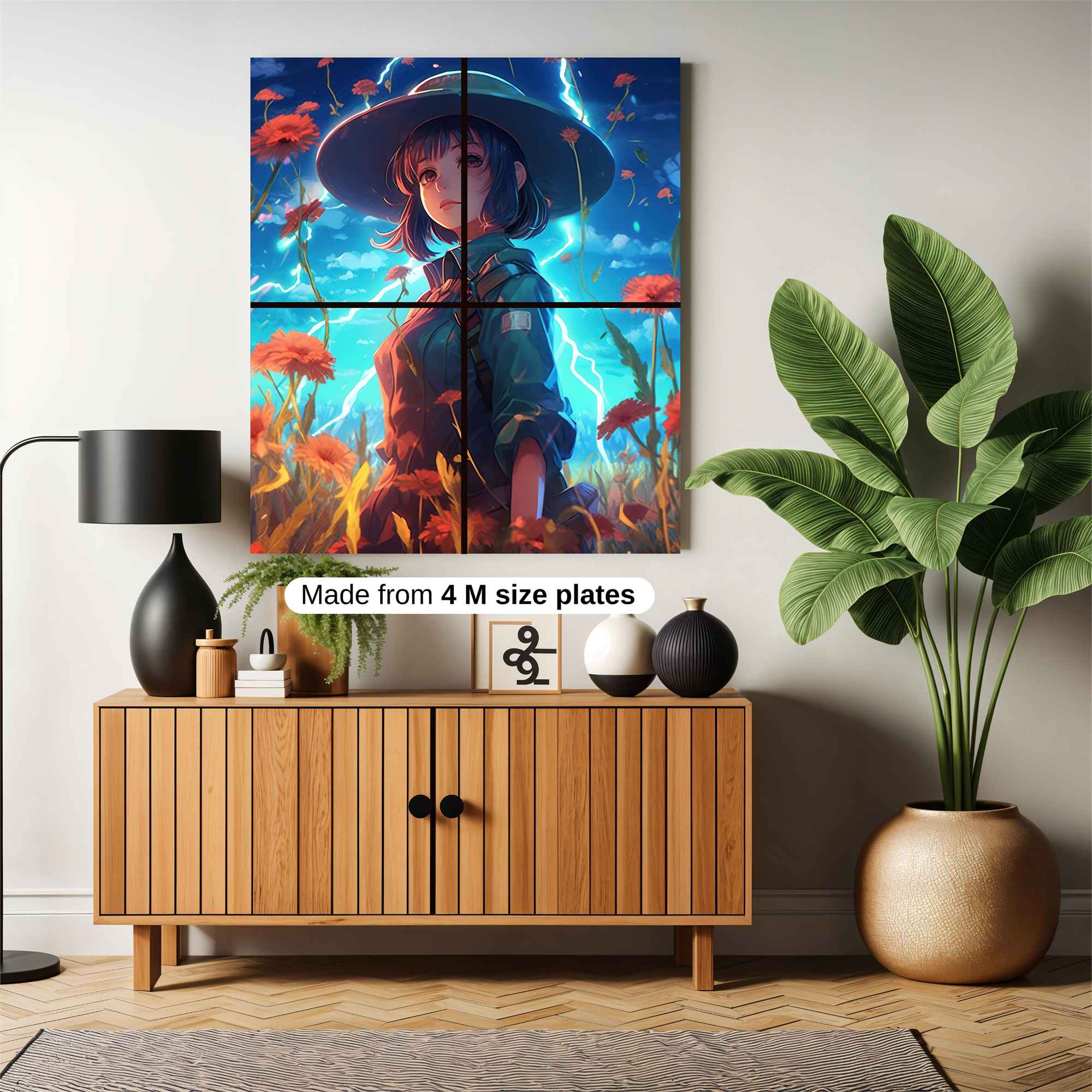 Stormflower Serene Safe Wall Magnetic / M