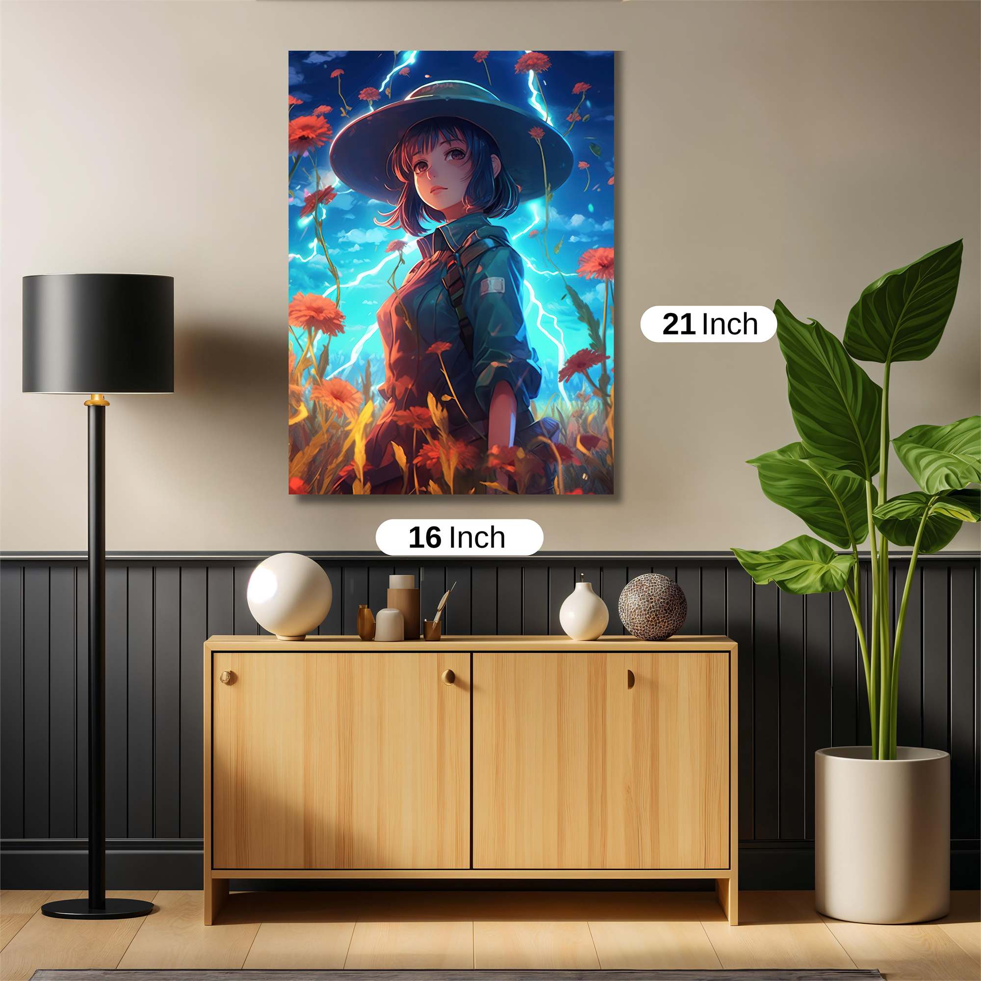 Stormflower Serene Safe Wall Magnetic / M